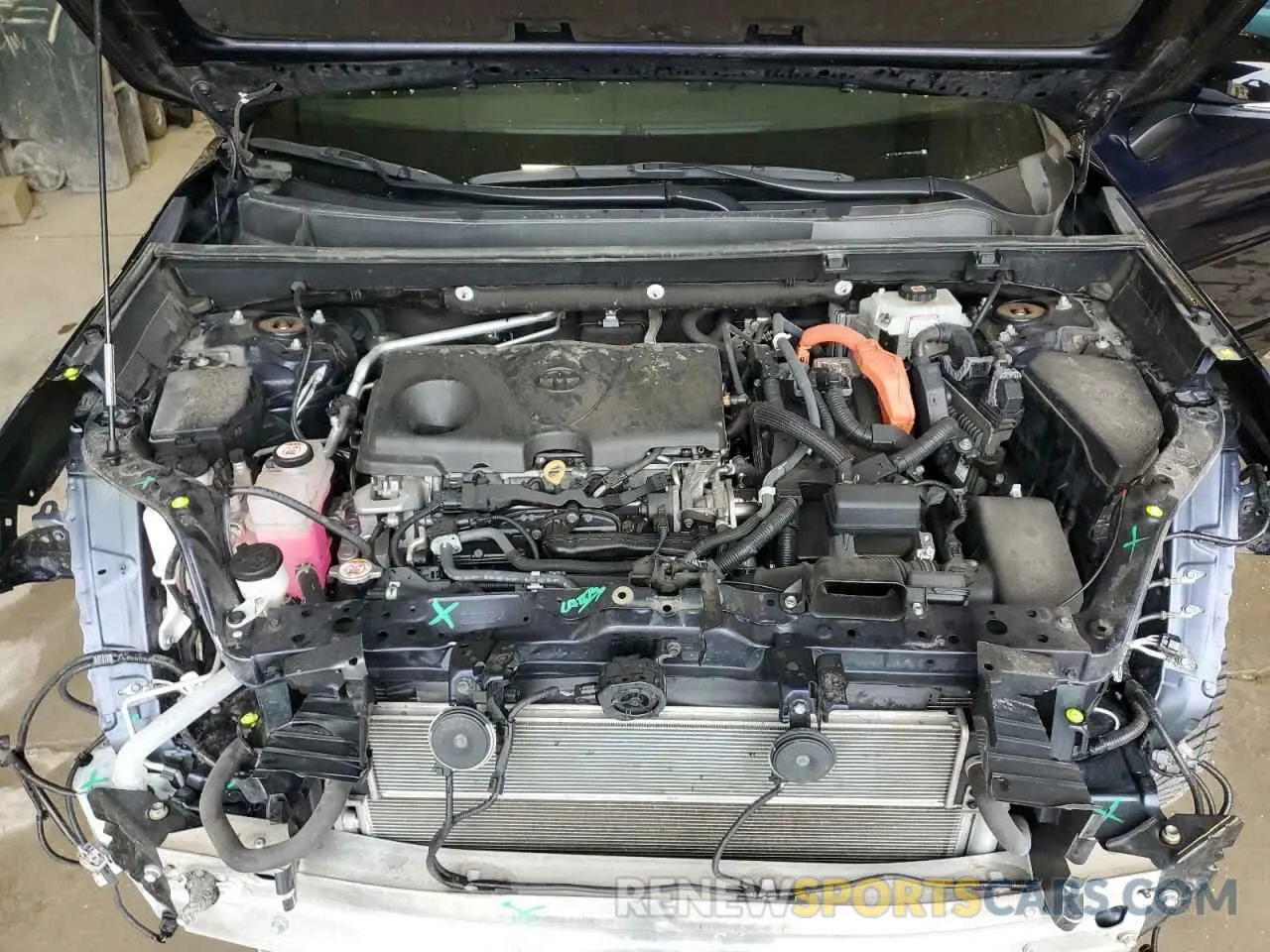 12 Photograph of a damaged car 2T3E6RFV7MW009954 TOYOTA RAV4 2021