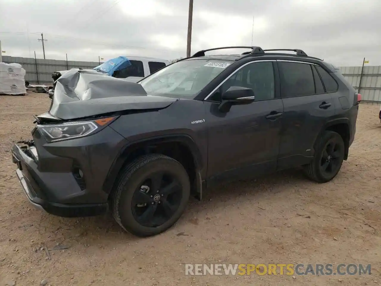 1 Photograph of a damaged car 2T3E6RFV7MW024566 TOYOTA RAV4 2021