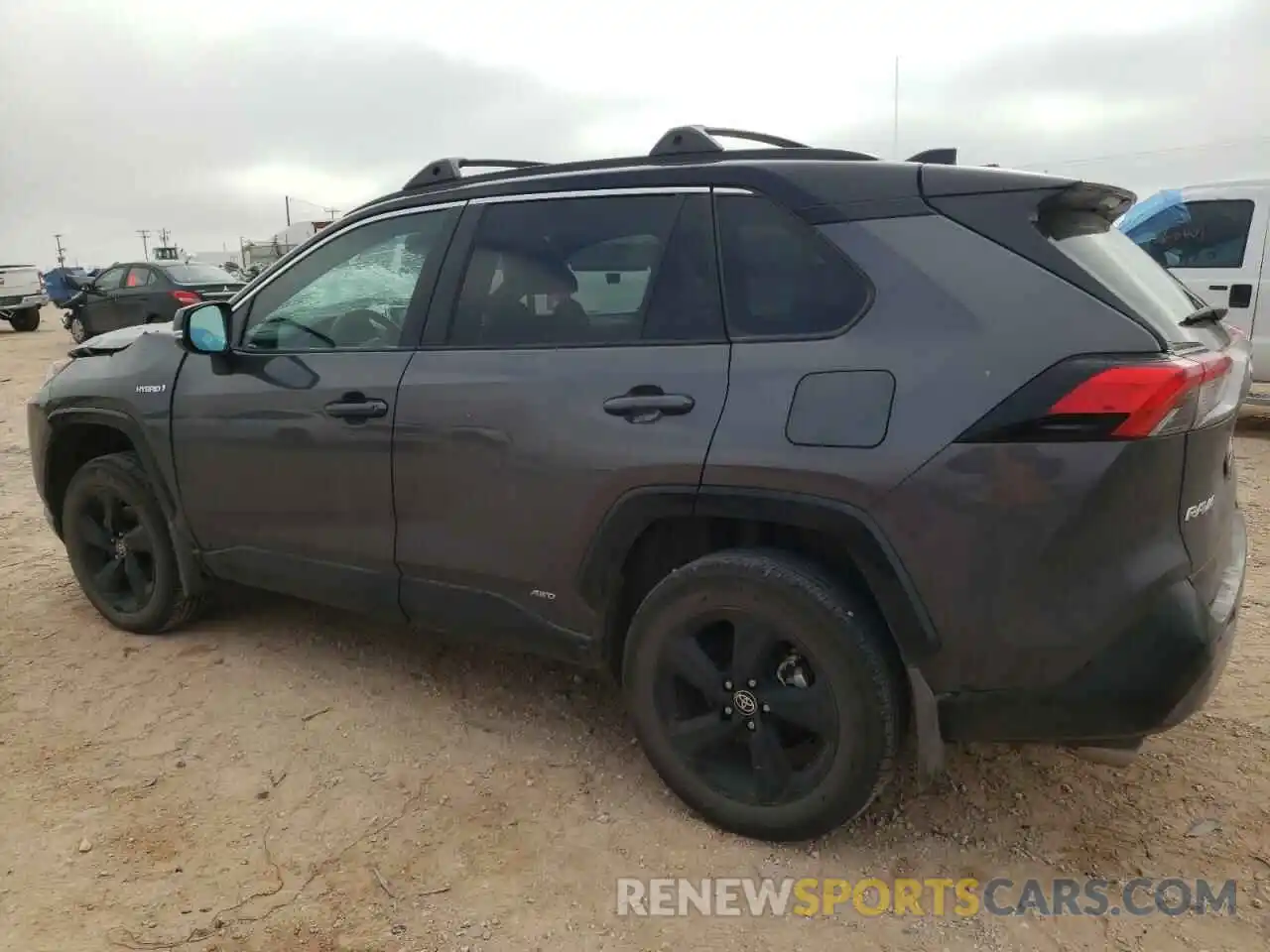 2 Photograph of a damaged car 2T3E6RFV7MW024566 TOYOTA RAV4 2021