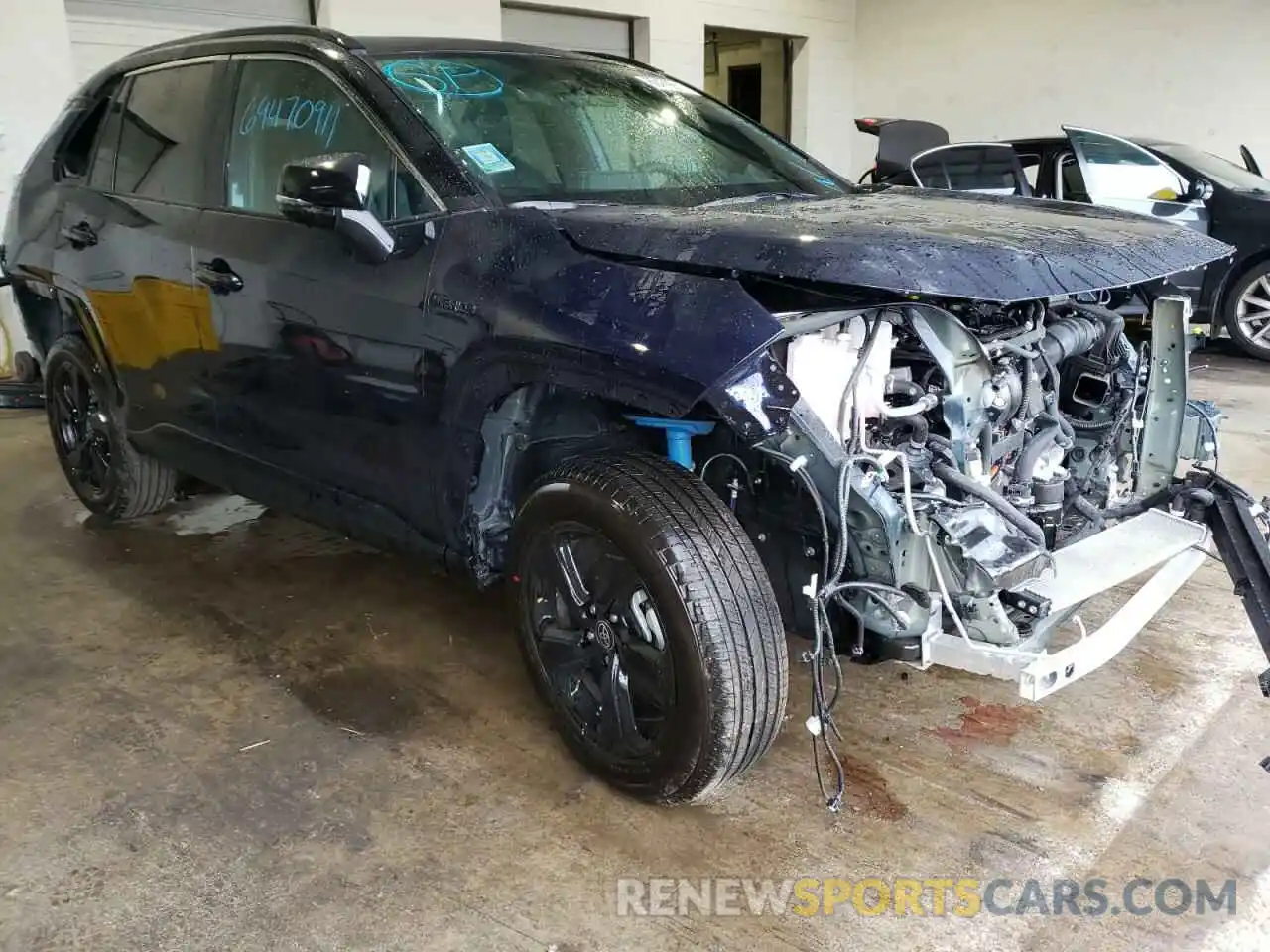 1 Photograph of a damaged car 2T3E6RFV7MW026866 TOYOTA RAV4 2021