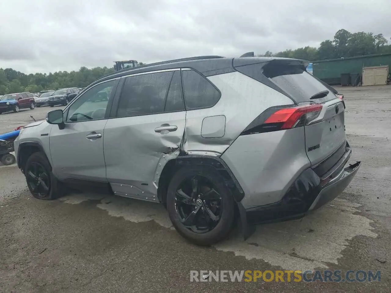 2 Photograph of a damaged car 2T3E6RFV7MW027614 TOYOTA RAV4 2021