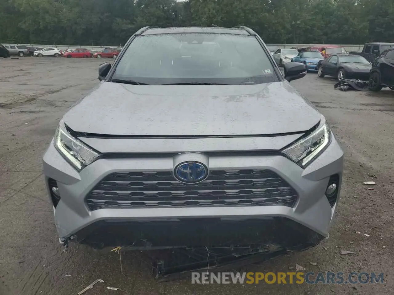 5 Photograph of a damaged car 2T3E6RFV7MW027614 TOYOTA RAV4 2021