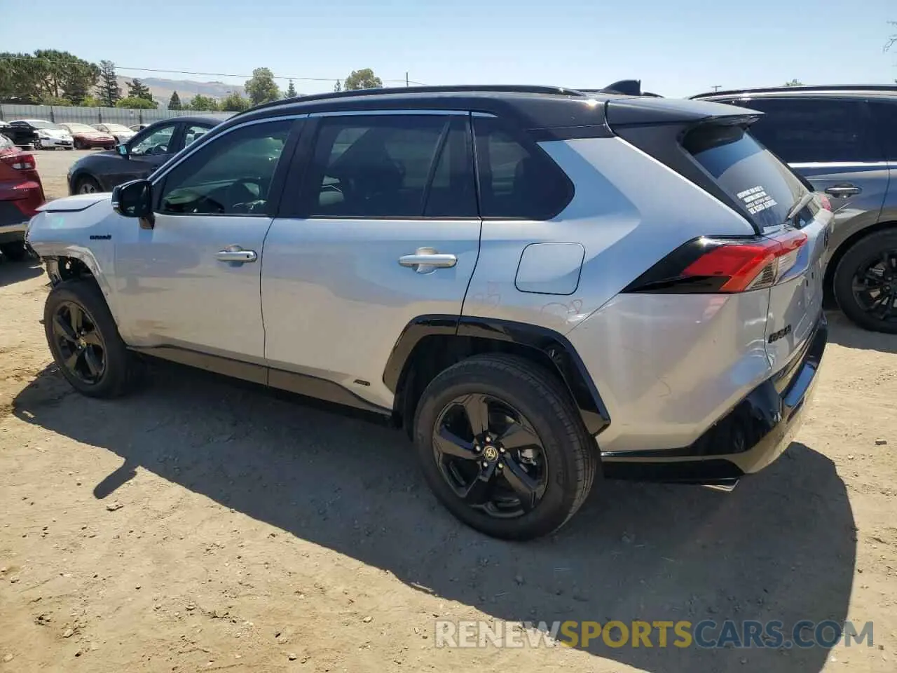 2 Photograph of a damaged car 2T3E6RFV8MW024298 TOYOTA RAV4 2021