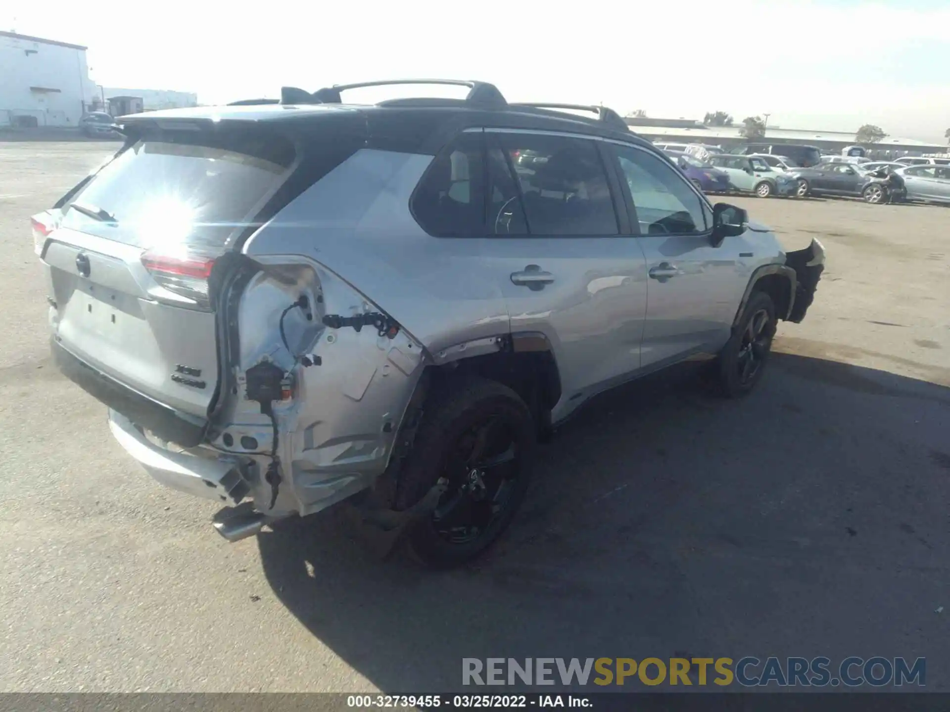 4 Photograph of a damaged car 2T3E6RFV9MW004612 TOYOTA RAV4 2021