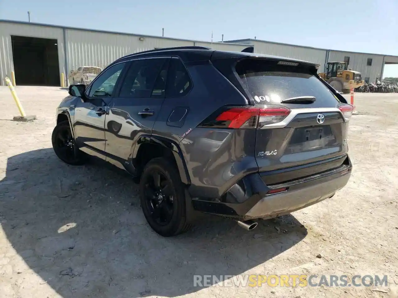 3 Photograph of a damaged car 2T3E6RFV9MW007154 TOYOTA RAV4 2021