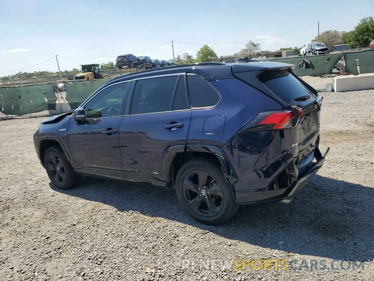 2 Photograph of a damaged car 2T3E6RFV9MW016128 TOYOTA RAV4 2021