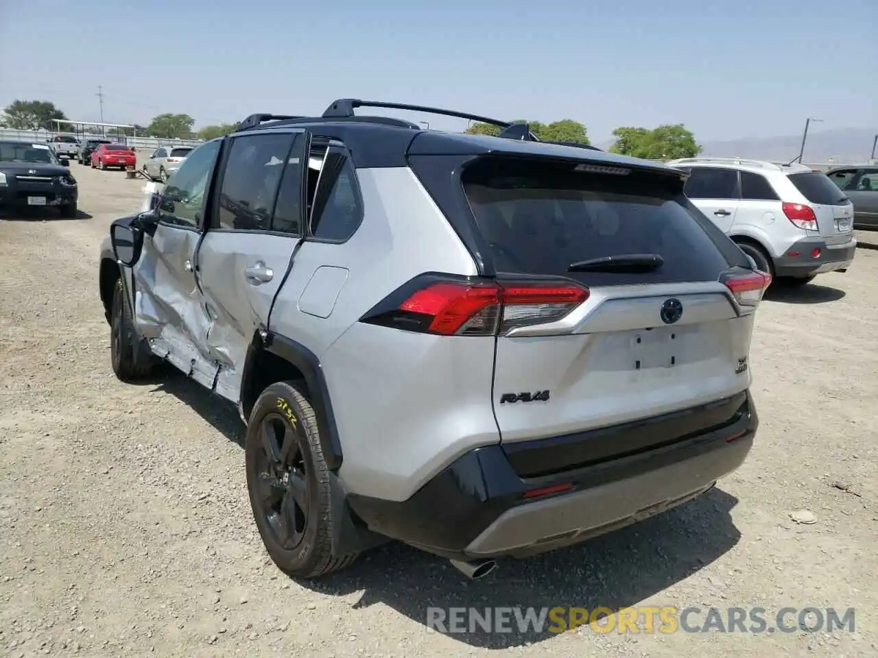 3 Photograph of a damaged car 2T3E6RFVXMW007342 TOYOTA RAV4 2021