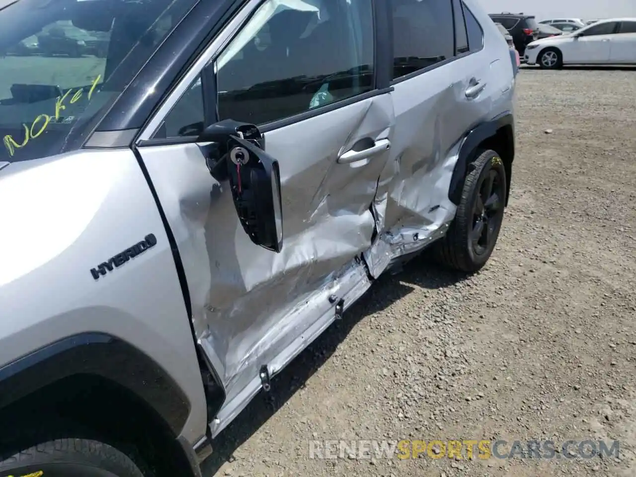 9 Photograph of a damaged car 2T3E6RFVXMW007342 TOYOTA RAV4 2021