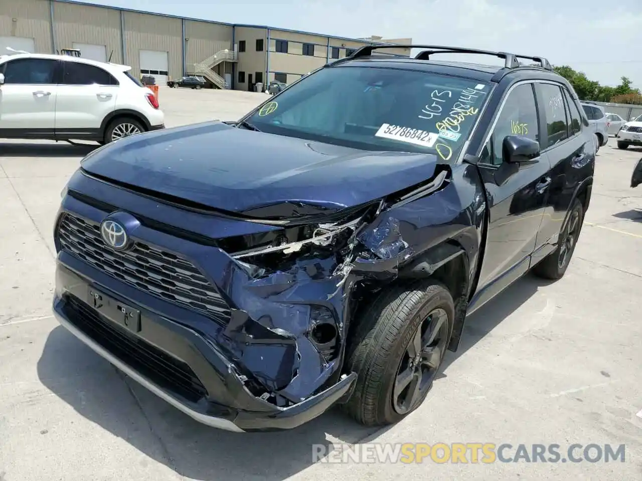 2 Photograph of a damaged car 2T3E6RFVXMW016042 TOYOTA RAV4 2021