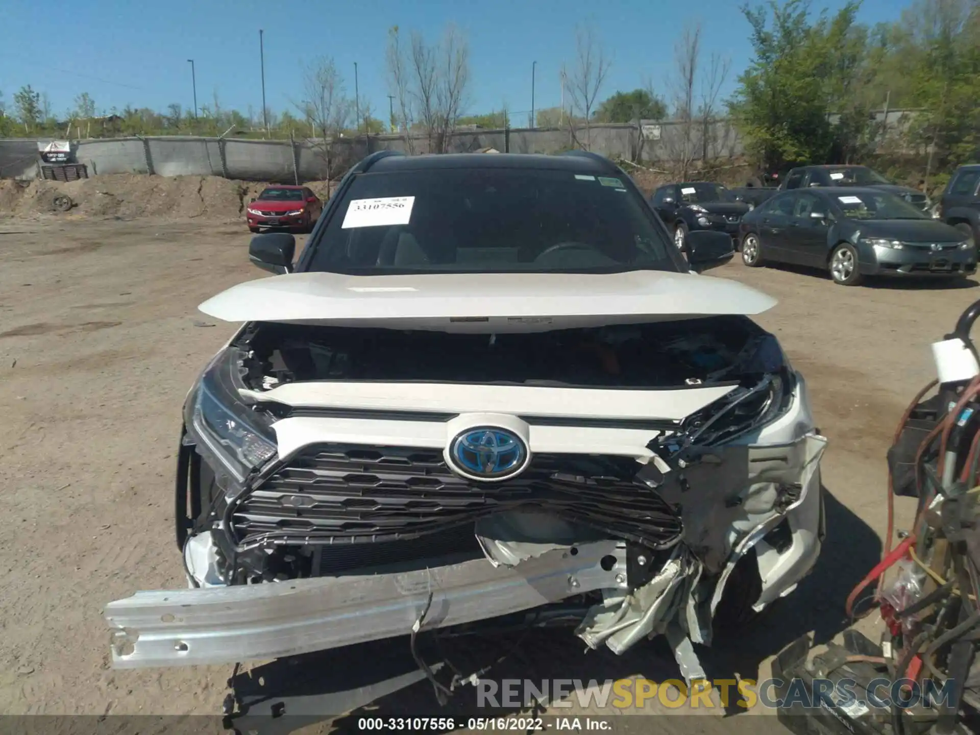 6 Photograph of a damaged car 2T3E6RFVXMW018941 TOYOTA RAV4 2021