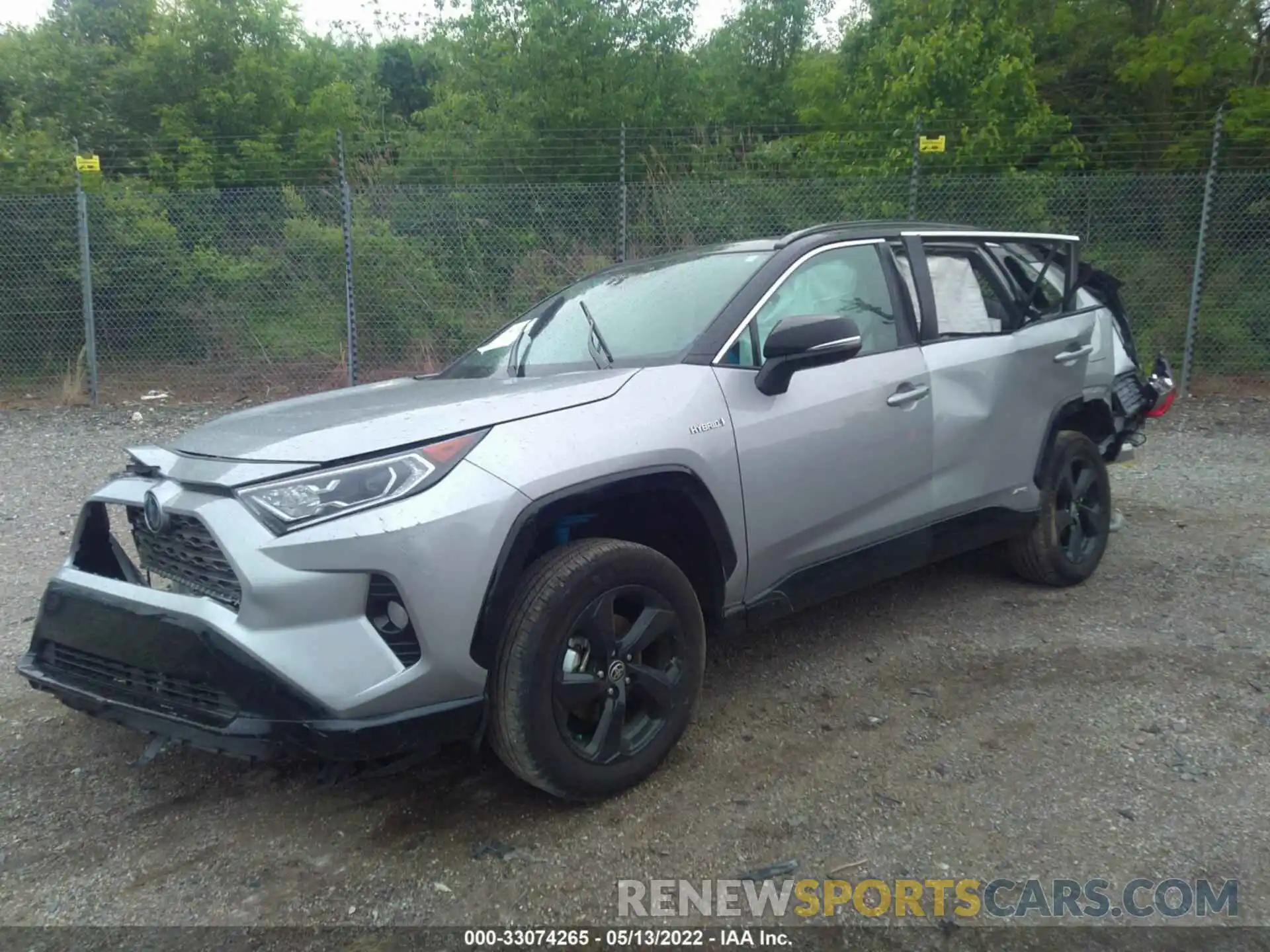 2 Photograph of a damaged car 2T3E6RFVXMW021919 TOYOTA RAV4 2021