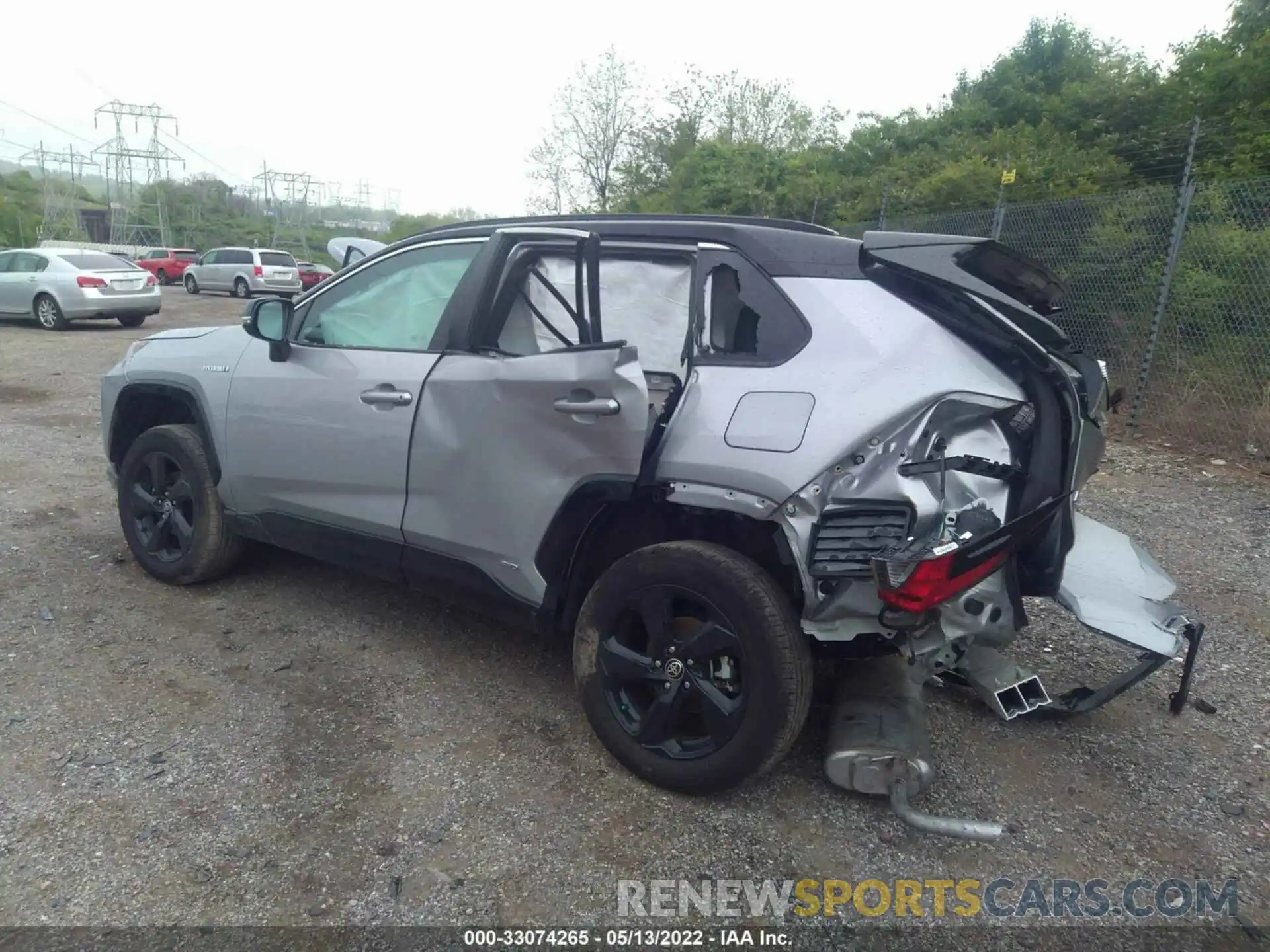 3 Photograph of a damaged car 2T3E6RFVXMW021919 TOYOTA RAV4 2021