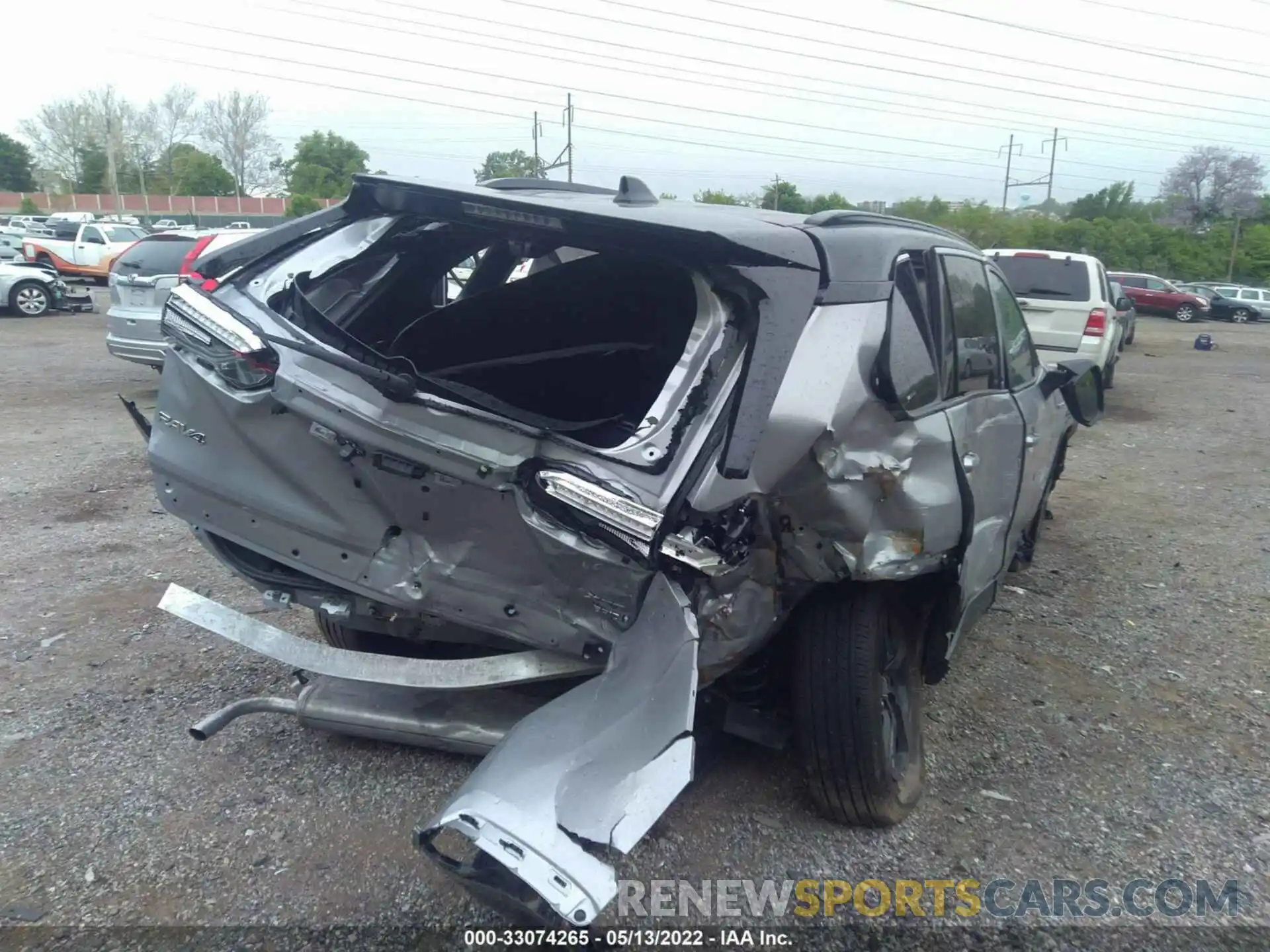 6 Photograph of a damaged car 2T3E6RFVXMW021919 TOYOTA RAV4 2021