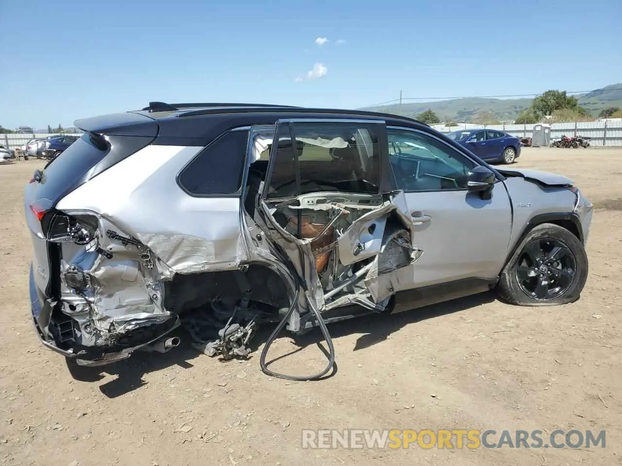 3 Photograph of a damaged car 2T3E6RFVXMW025145 TOYOTA RAV4 2021