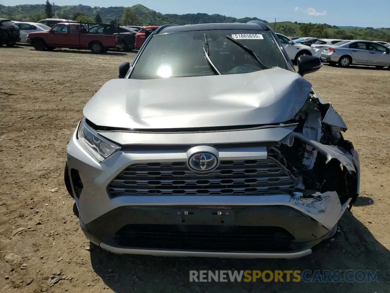 5 Photograph of a damaged car 2T3E6RFVXMW025145 TOYOTA RAV4 2021