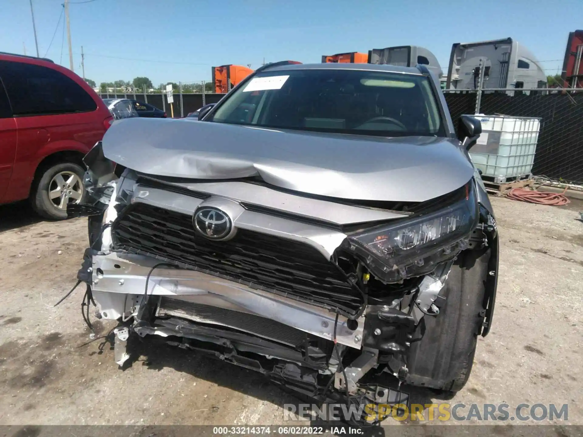 6 Photograph of a damaged car 2T3F1RFV0MC143323 TOYOTA RAV4 2021