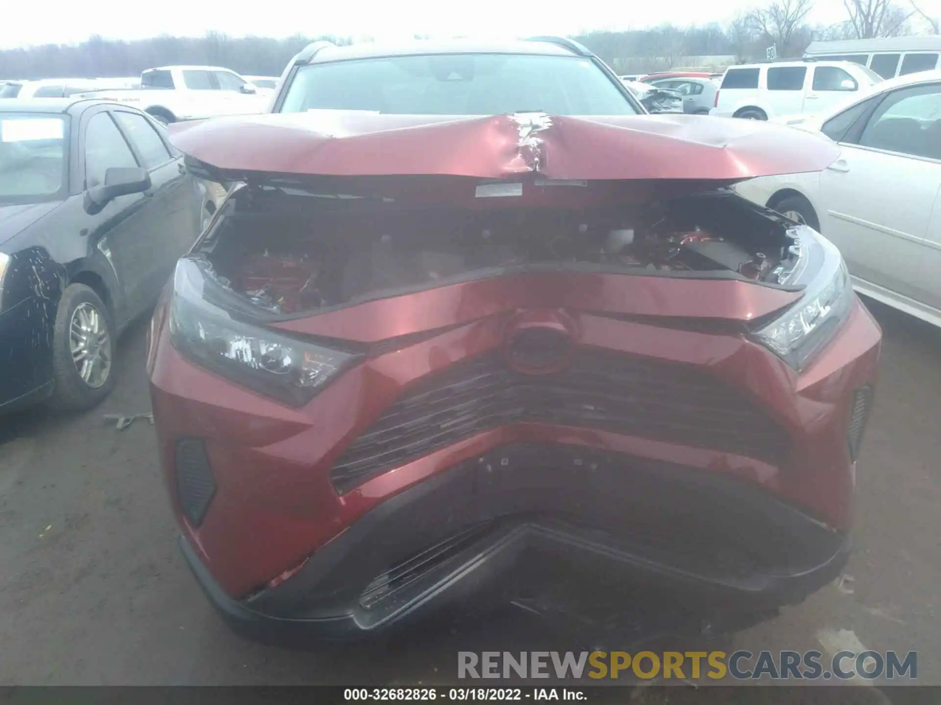 6 Photograph of a damaged car 2T3F1RFV0MC146884 TOYOTA RAV4 2021