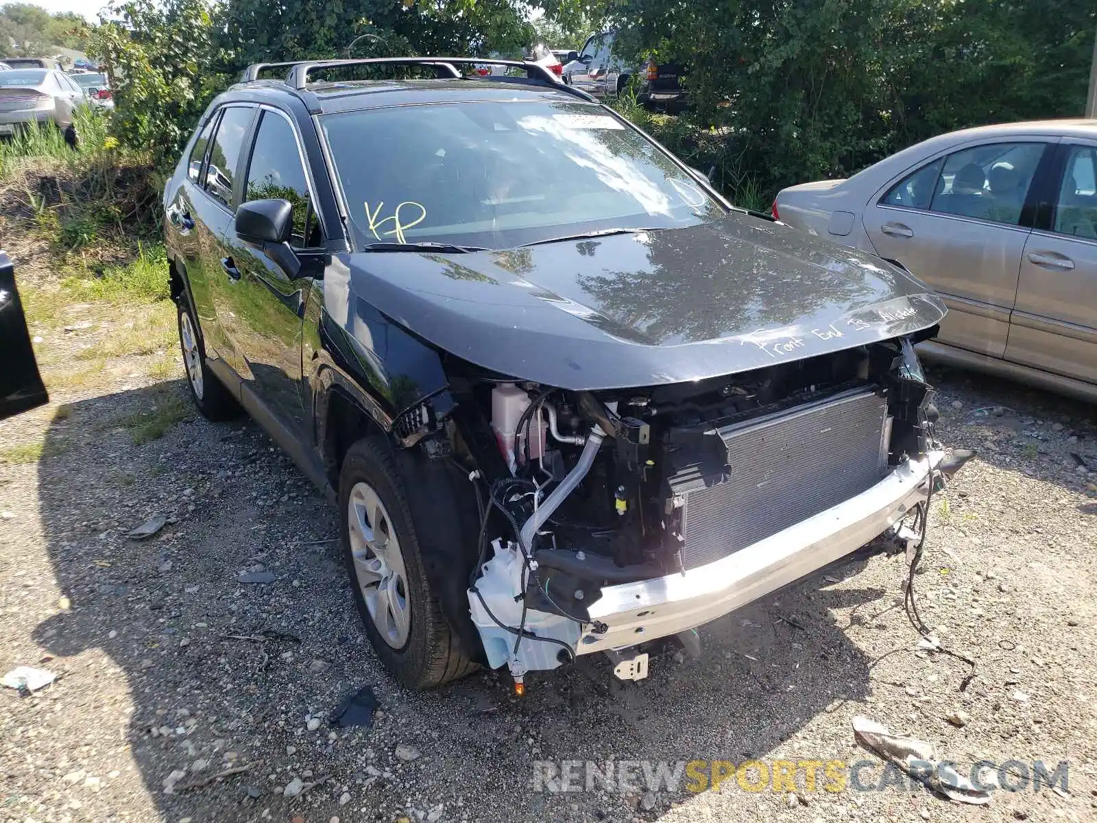 1 Photograph of a damaged car 2T3F1RFV0MC150563 TOYOTA RAV4 2021