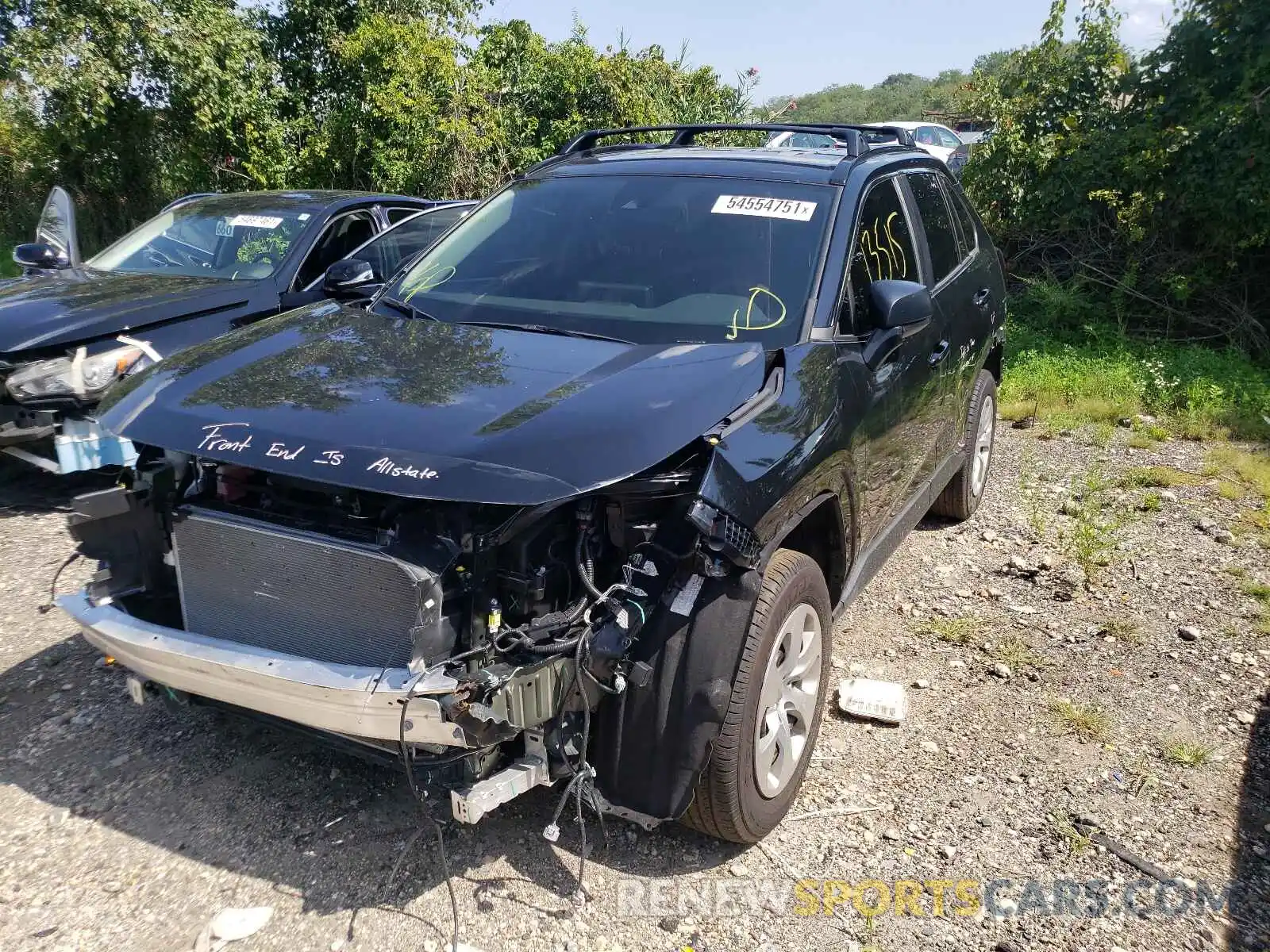 2 Photograph of a damaged car 2T3F1RFV0MC150563 TOYOTA RAV4 2021