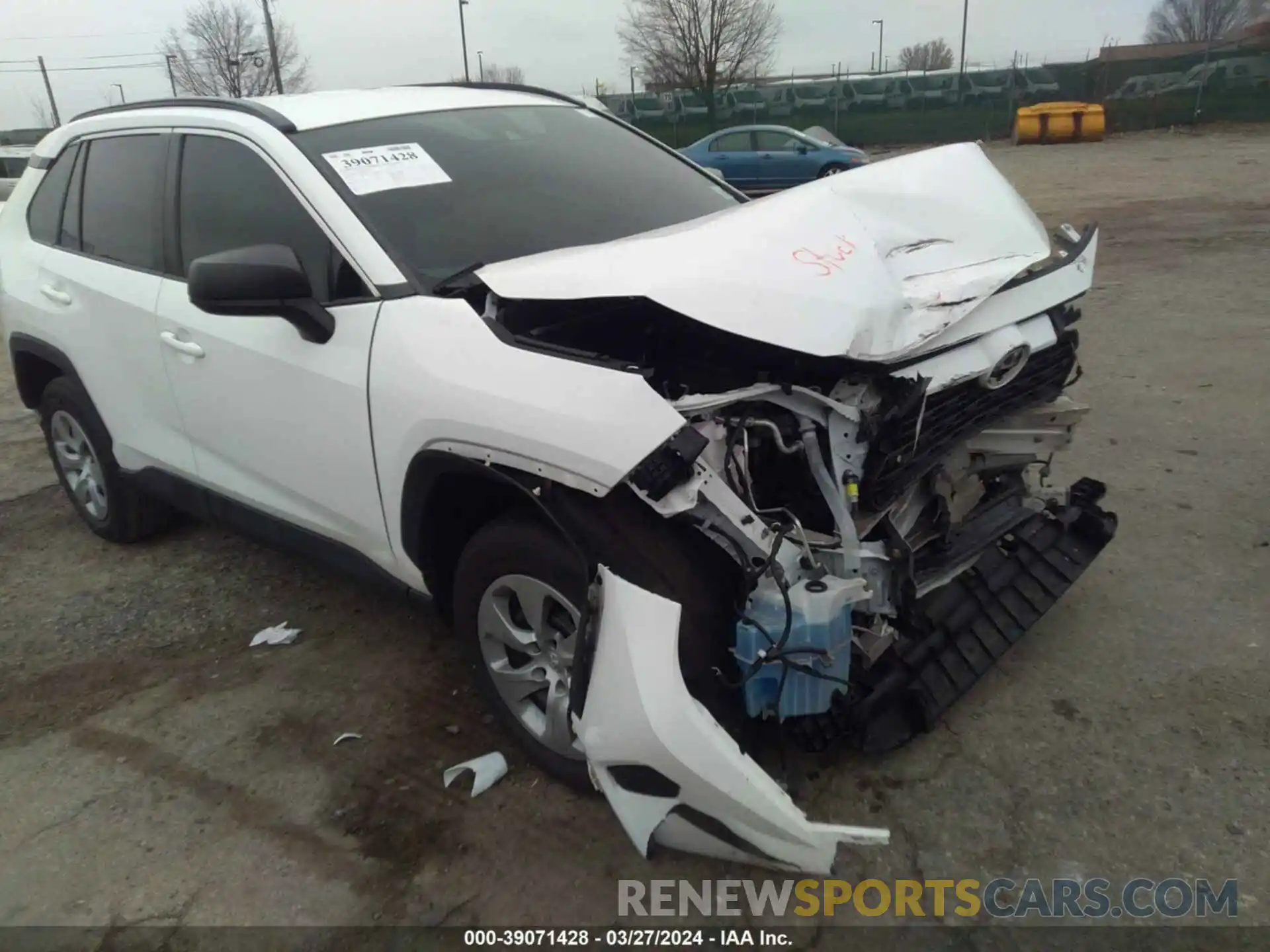 19 Photograph of a damaged car 2T3F1RFV0MC165323 TOYOTA RAV4 2021