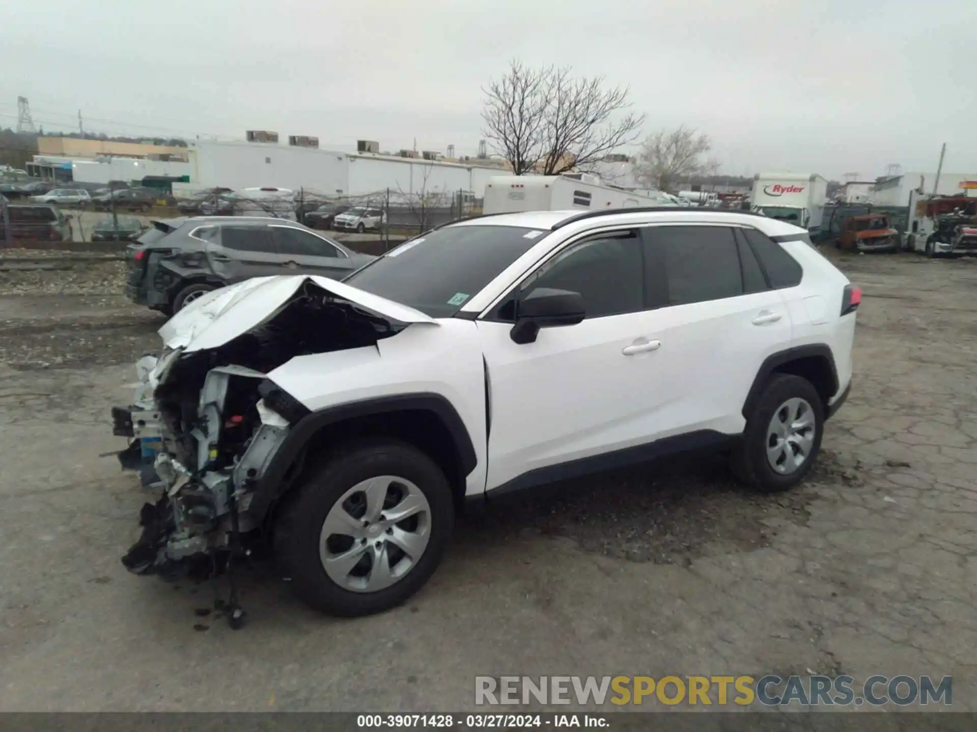 2 Photograph of a damaged car 2T3F1RFV0MC165323 TOYOTA RAV4 2021