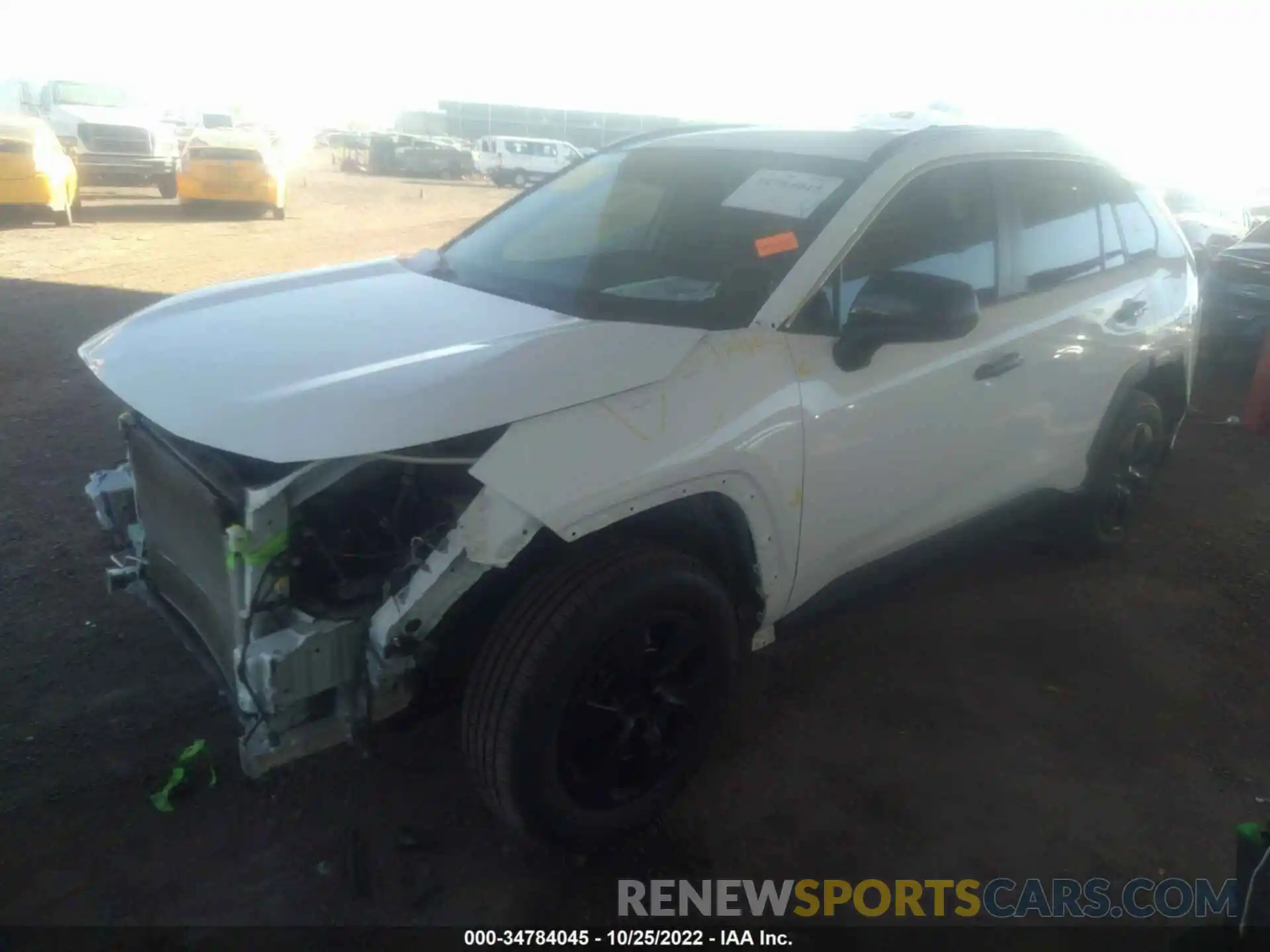 2 Photograph of a damaged car 2T3F1RFV0MC169243 TOYOTA RAV4 2021