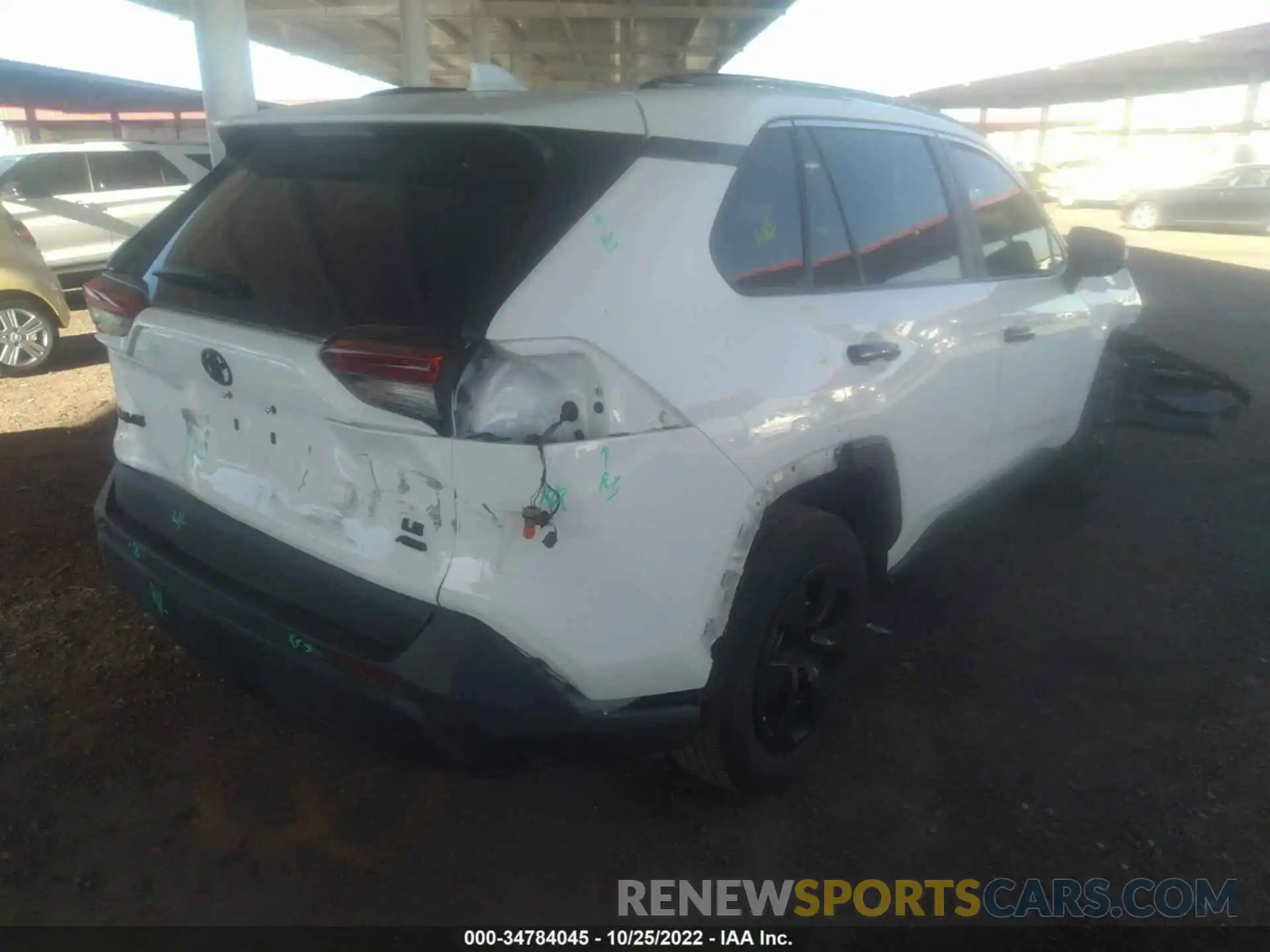 4 Photograph of a damaged car 2T3F1RFV0MC169243 TOYOTA RAV4 2021