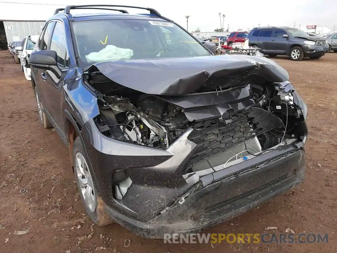 1 Photograph of a damaged car 2T3F1RFV0MC169727 TOYOTA RAV4 2021