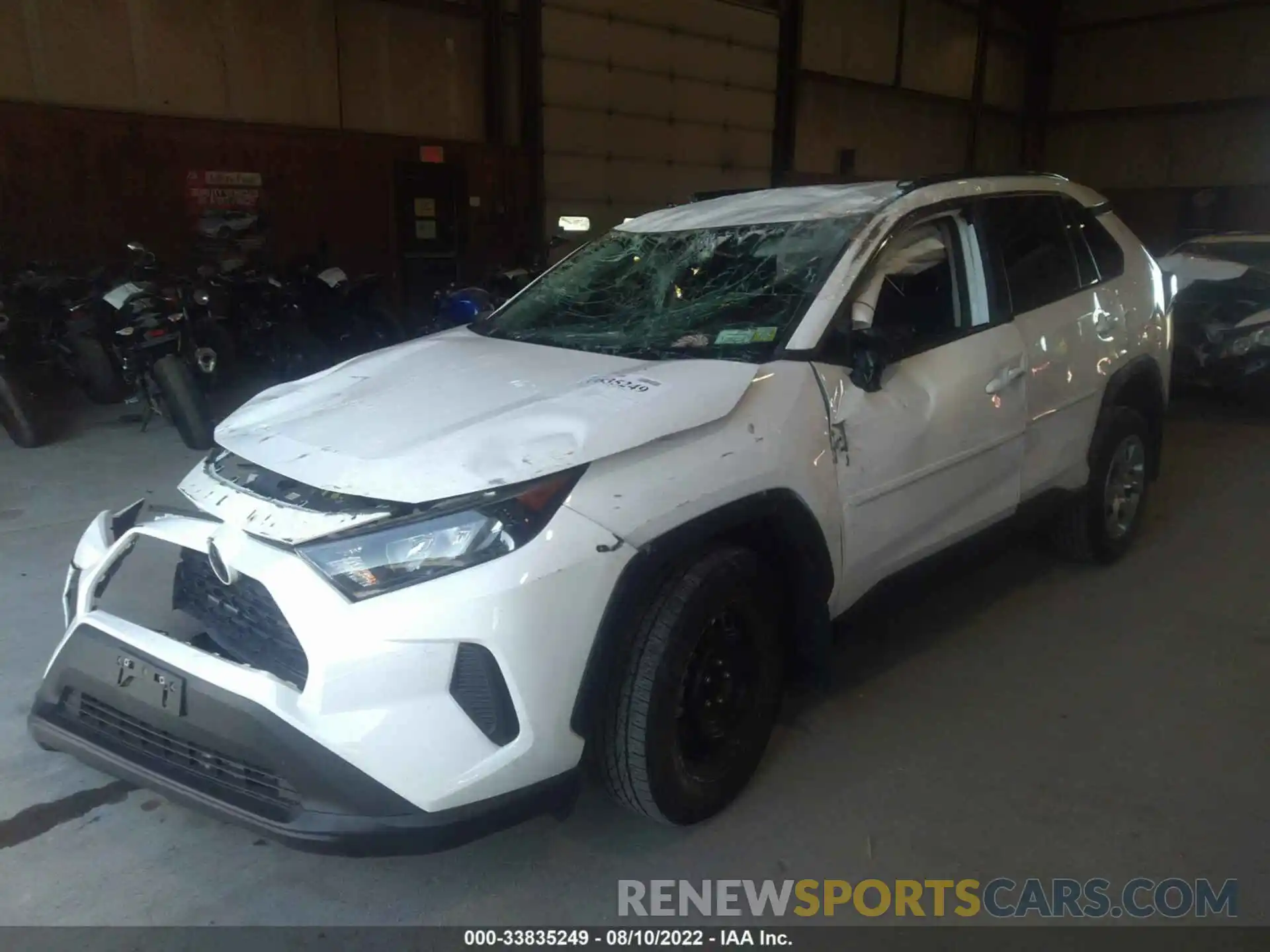 2 Photograph of a damaged car 2T3F1RFV0MC170389 TOYOTA RAV4 2021