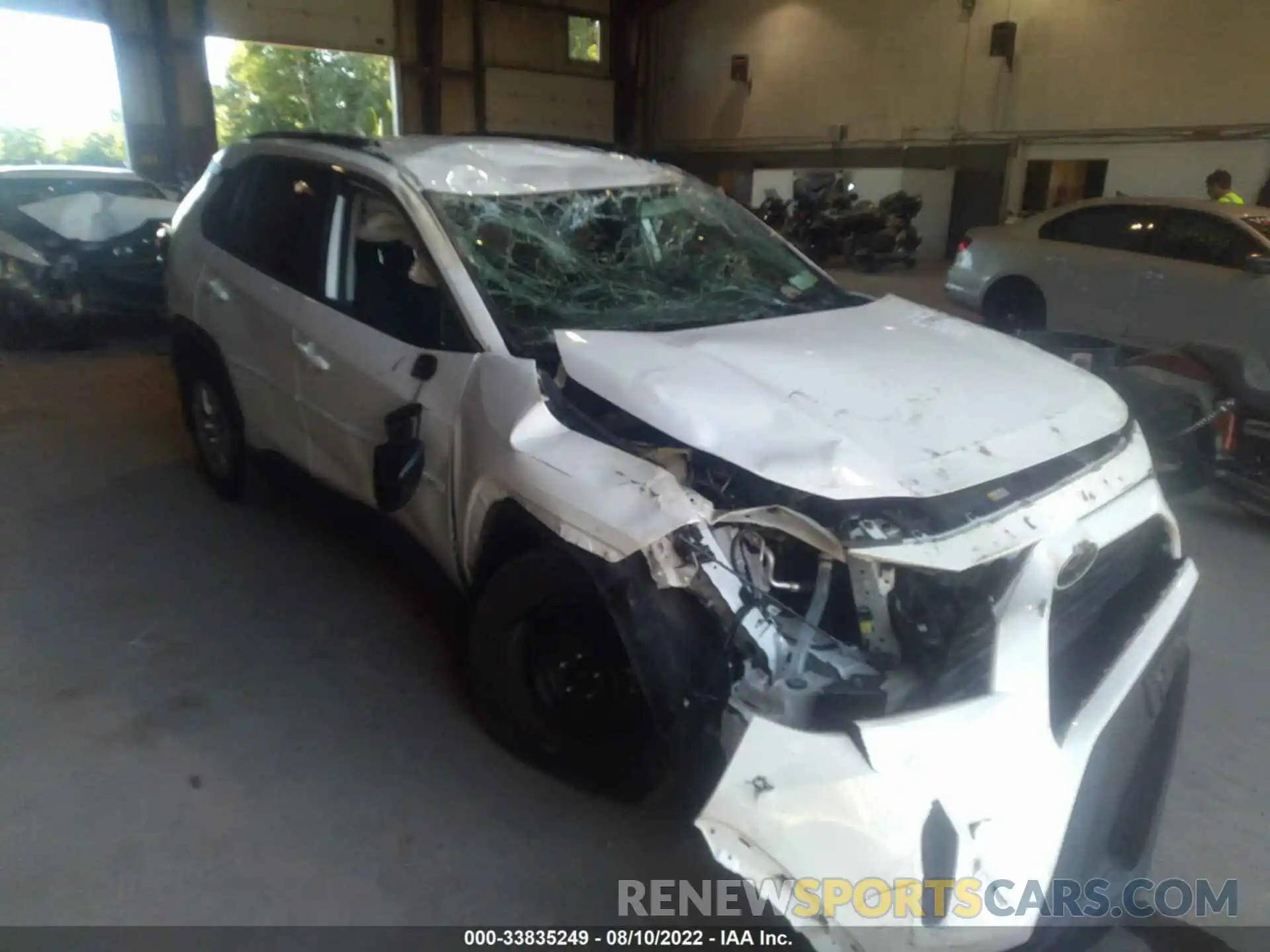 6 Photograph of a damaged car 2T3F1RFV0MC170389 TOYOTA RAV4 2021