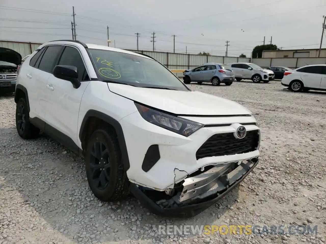 1 Photograph of a damaged car 2T3F1RFV0MC181506 TOYOTA RAV4 2021