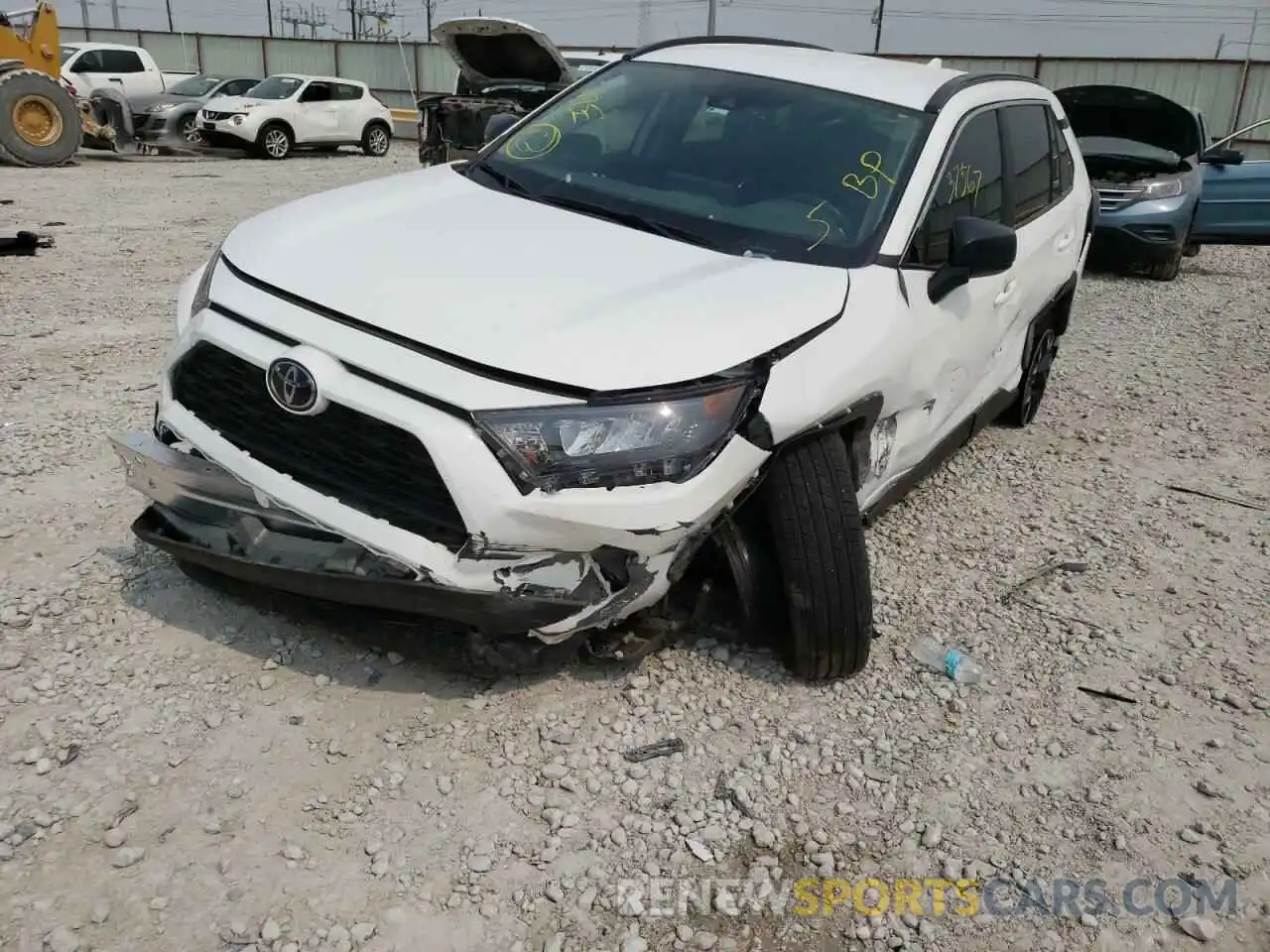 2 Photograph of a damaged car 2T3F1RFV0MC181506 TOYOTA RAV4 2021