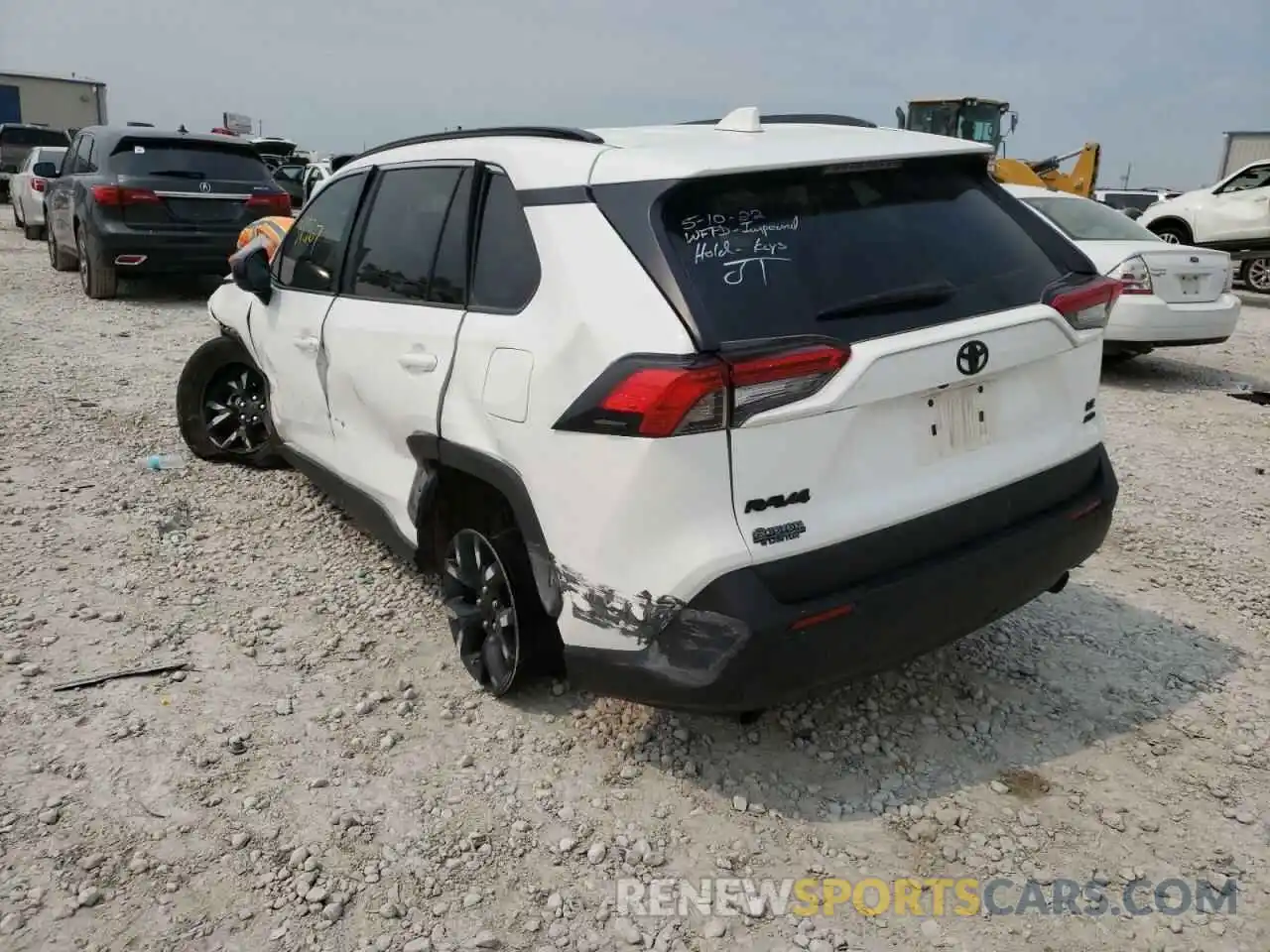 3 Photograph of a damaged car 2T3F1RFV0MC181506 TOYOTA RAV4 2021