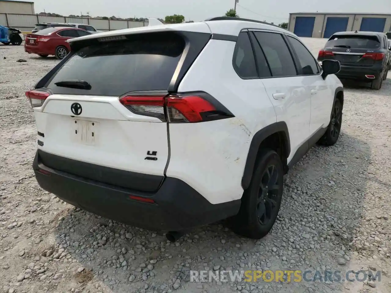 4 Photograph of a damaged car 2T3F1RFV0MC181506 TOYOTA RAV4 2021