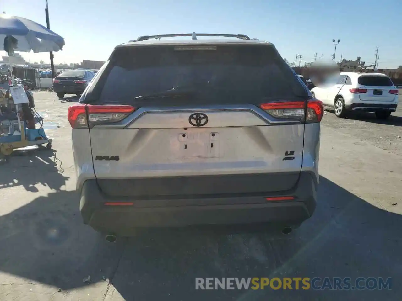 6 Photograph of a damaged car 2T3F1RFV0MC210843 TOYOTA RAV4 2021