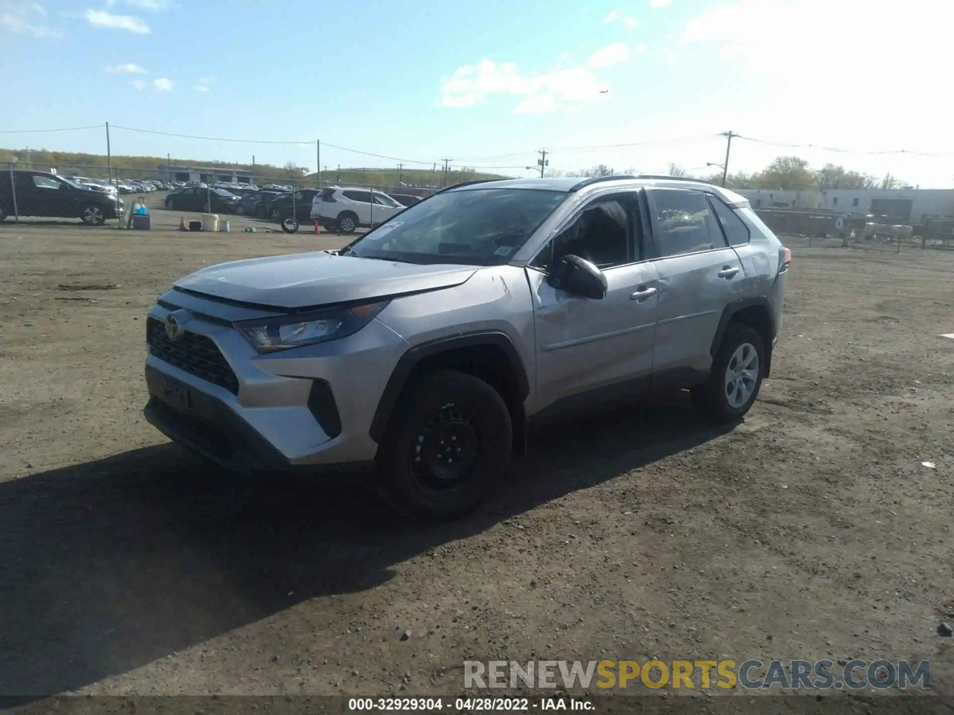 2 Photograph of a damaged car 2T3F1RFV0MC235063 TOYOTA RAV4 2021