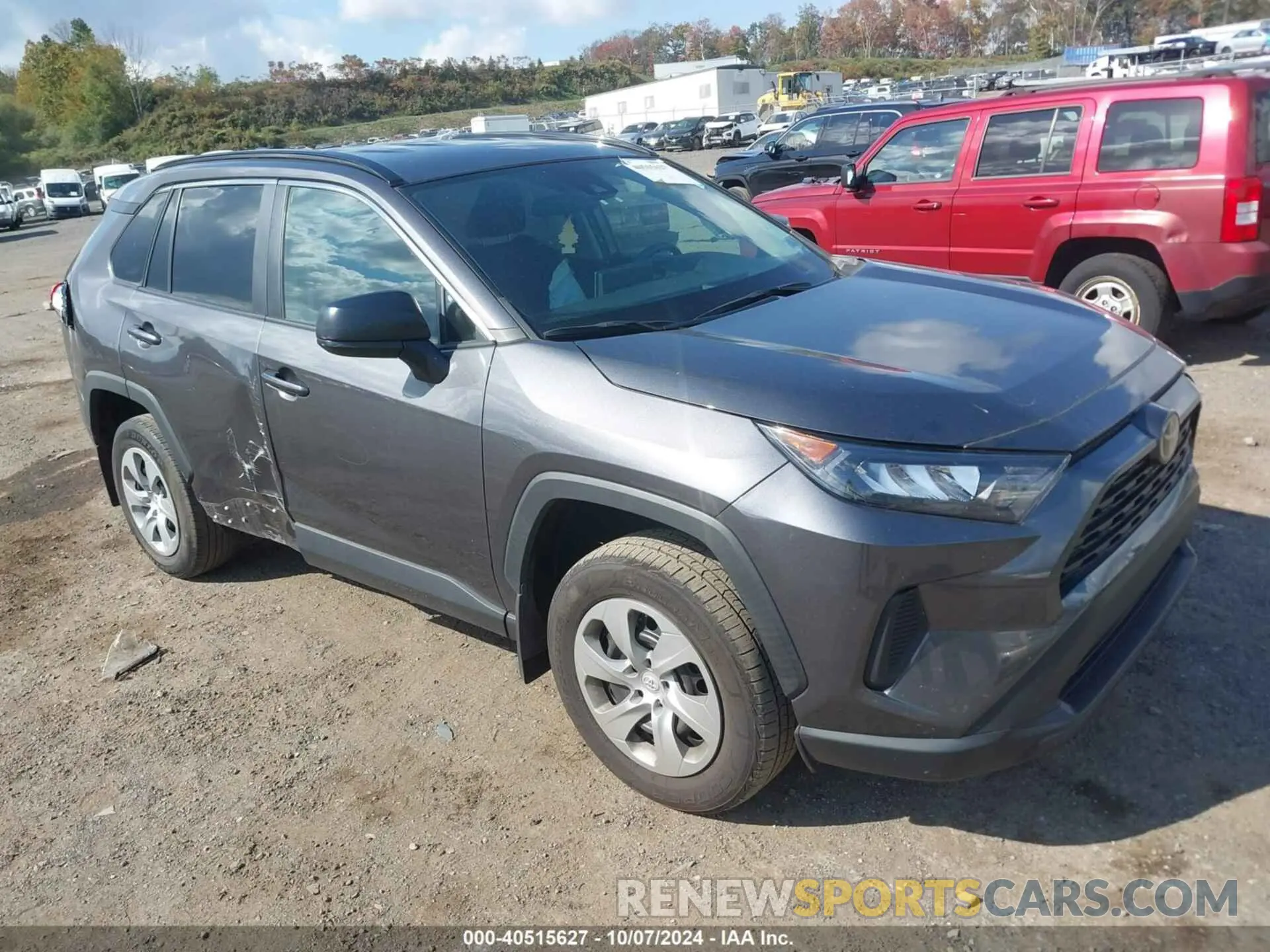 1 Photograph of a damaged car 2T3F1RFV0MC238027 TOYOTA RAV4 2021