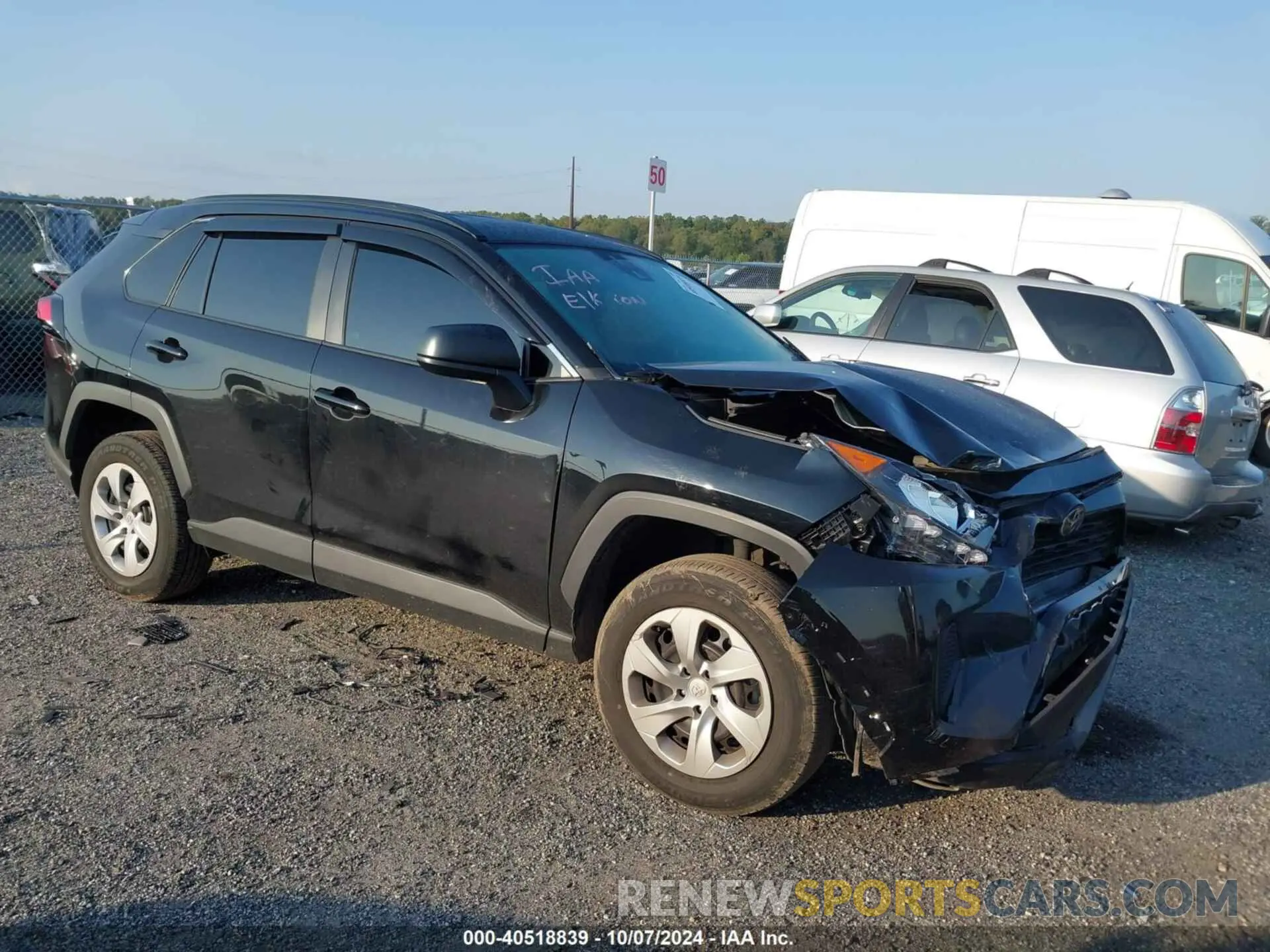 1 Photograph of a damaged car 2T3F1RFV0MC246399 TOYOTA RAV4 2021