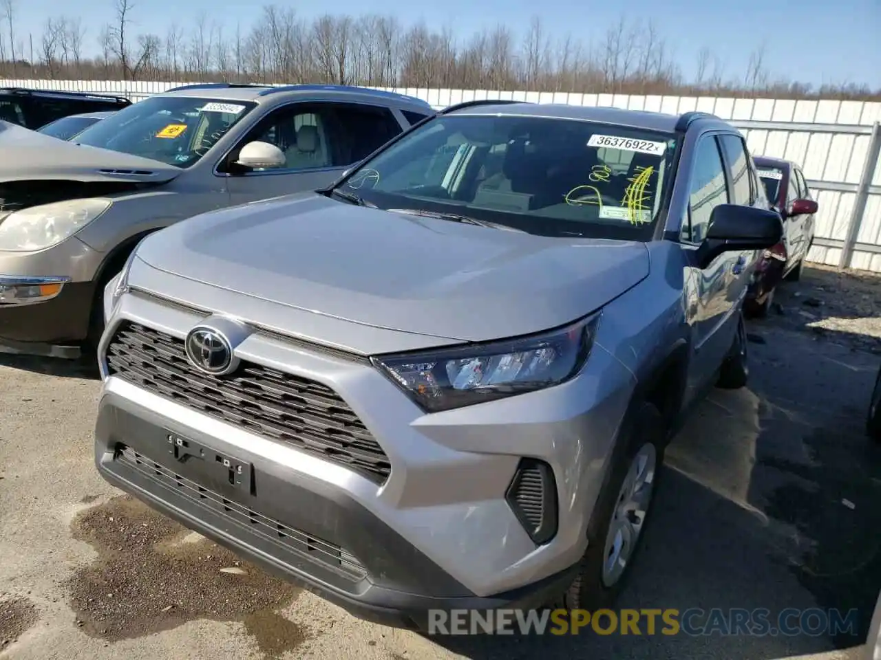 2 Photograph of a damaged car 2T3F1RFV0MC251313 TOYOTA RAV4 2021