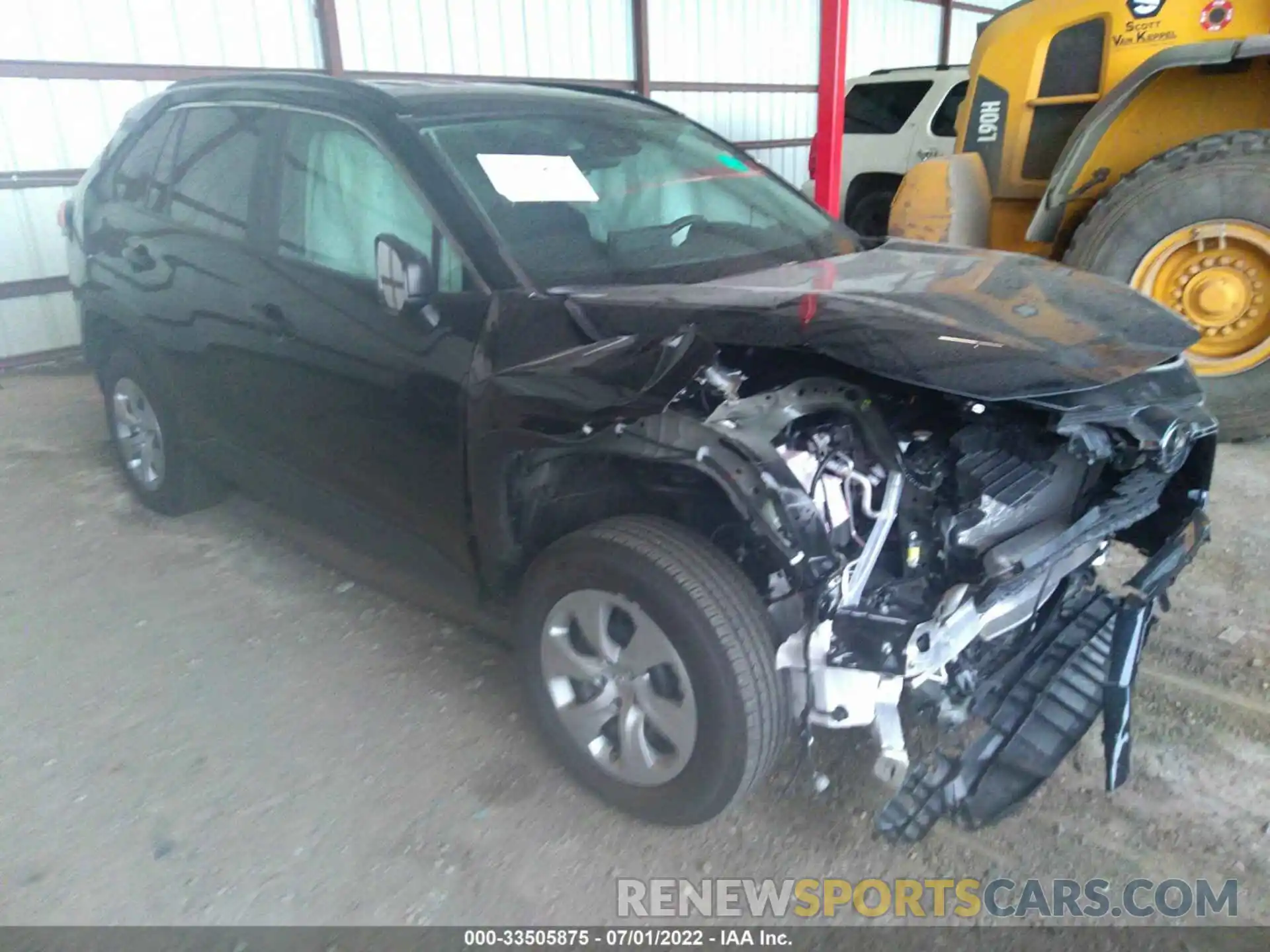 1 Photograph of a damaged car 2T3F1RFV0MC251411 TOYOTA RAV4 2021