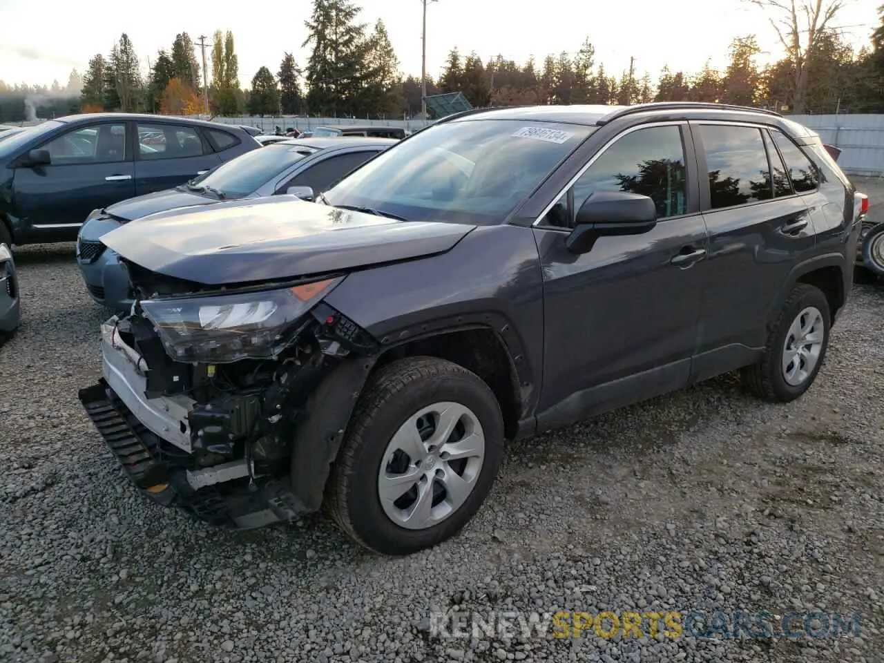 1 Photograph of a damaged car 2T3F1RFV0MW142056 TOYOTA RAV4 2021