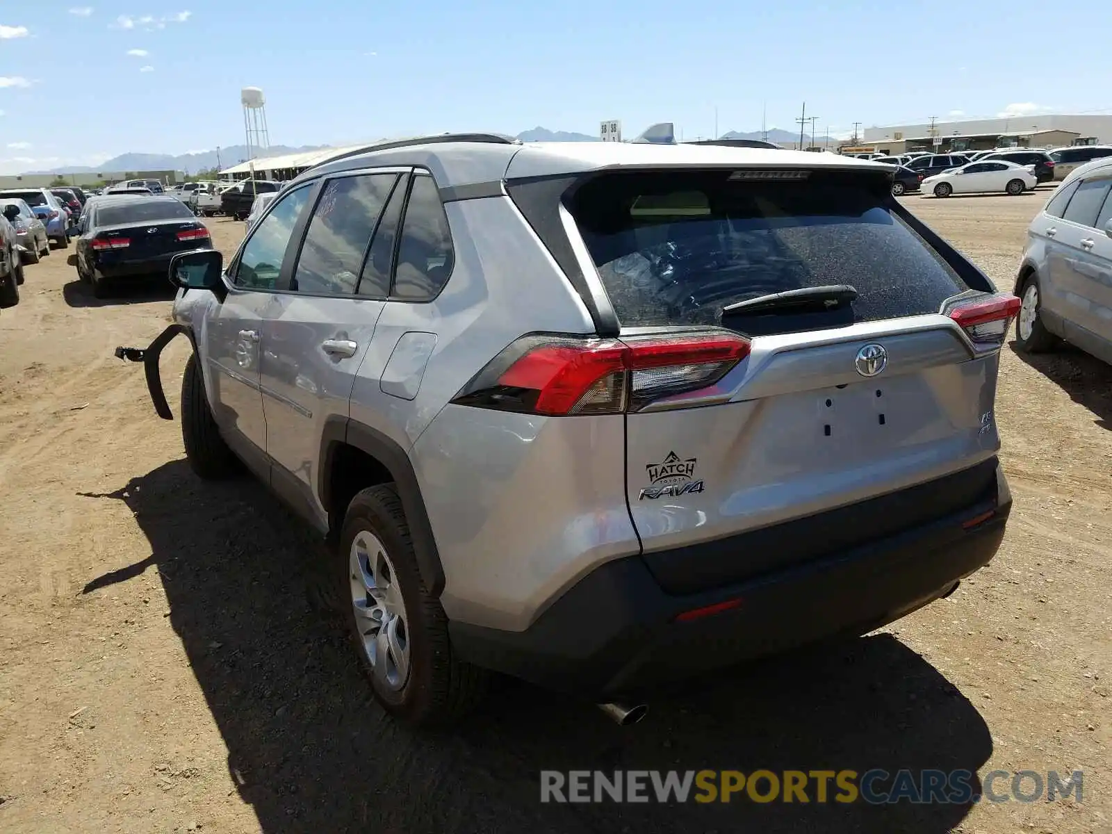 3 Photograph of a damaged car 2T3F1RFV0MW146690 TOYOTA RAV4 2021