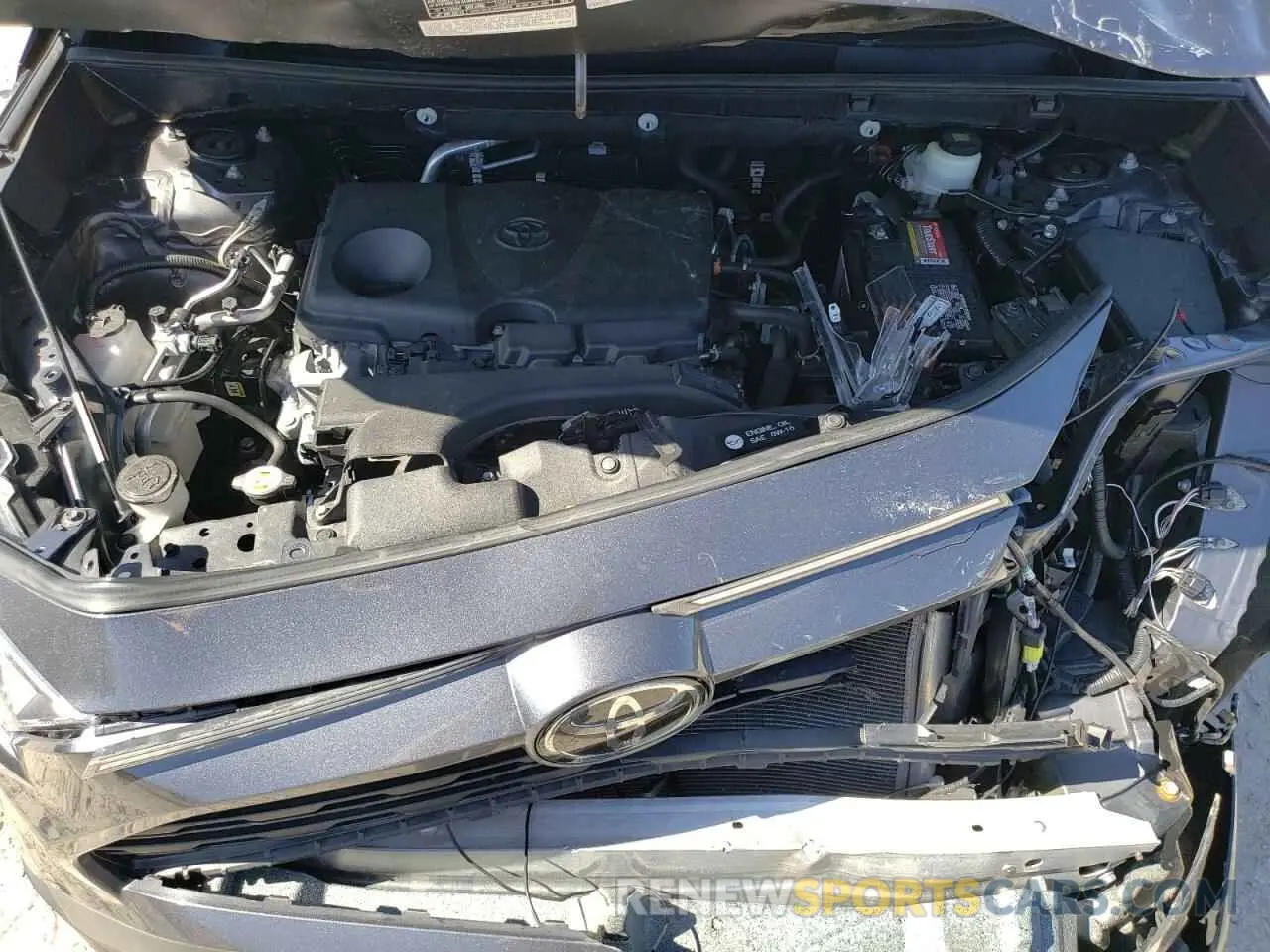 11 Photograph of a damaged car 2T3F1RFV0MW146933 TOYOTA RAV4 2021
