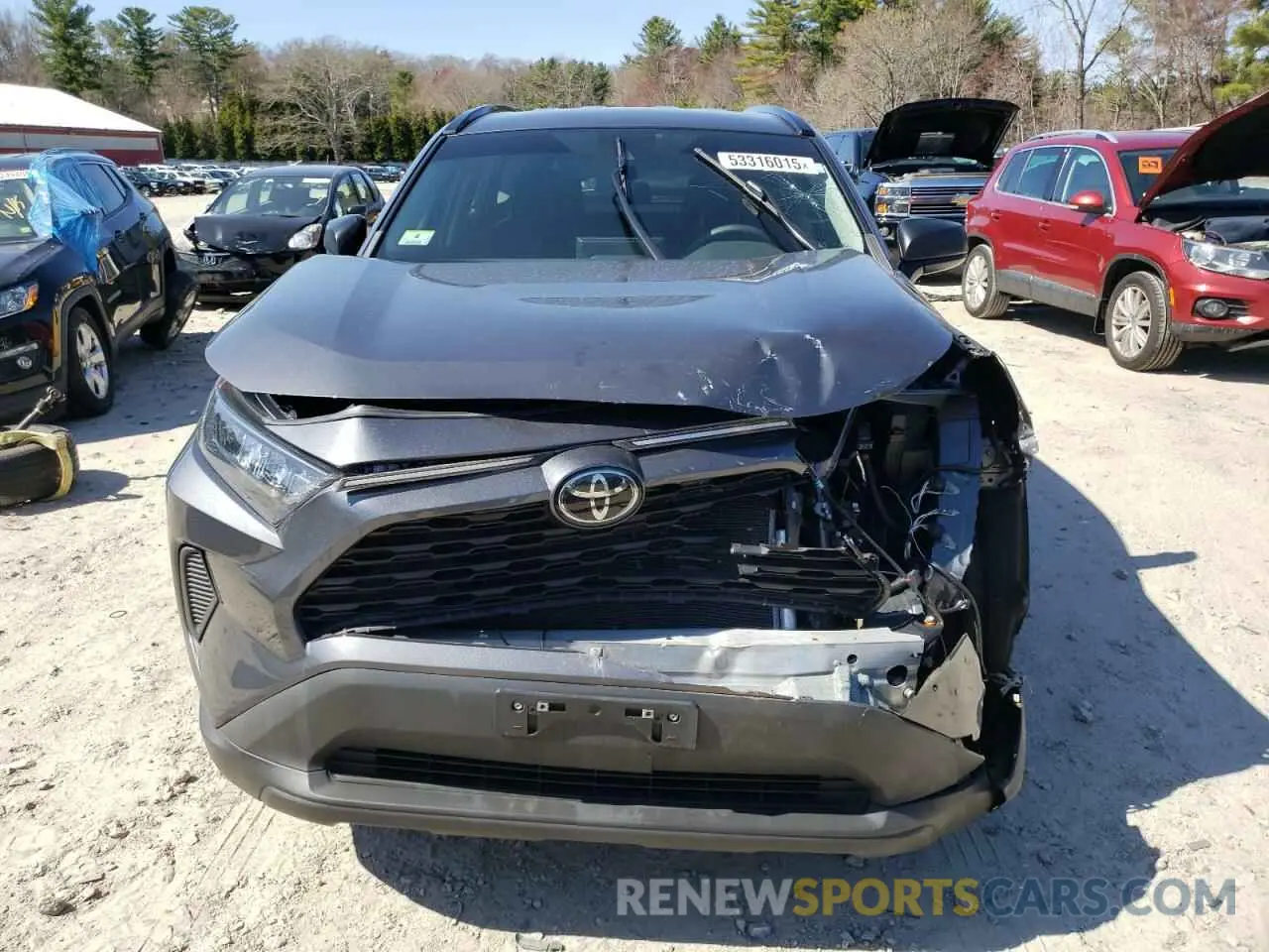 5 Photograph of a damaged car 2T3F1RFV0MW146933 TOYOTA RAV4 2021
