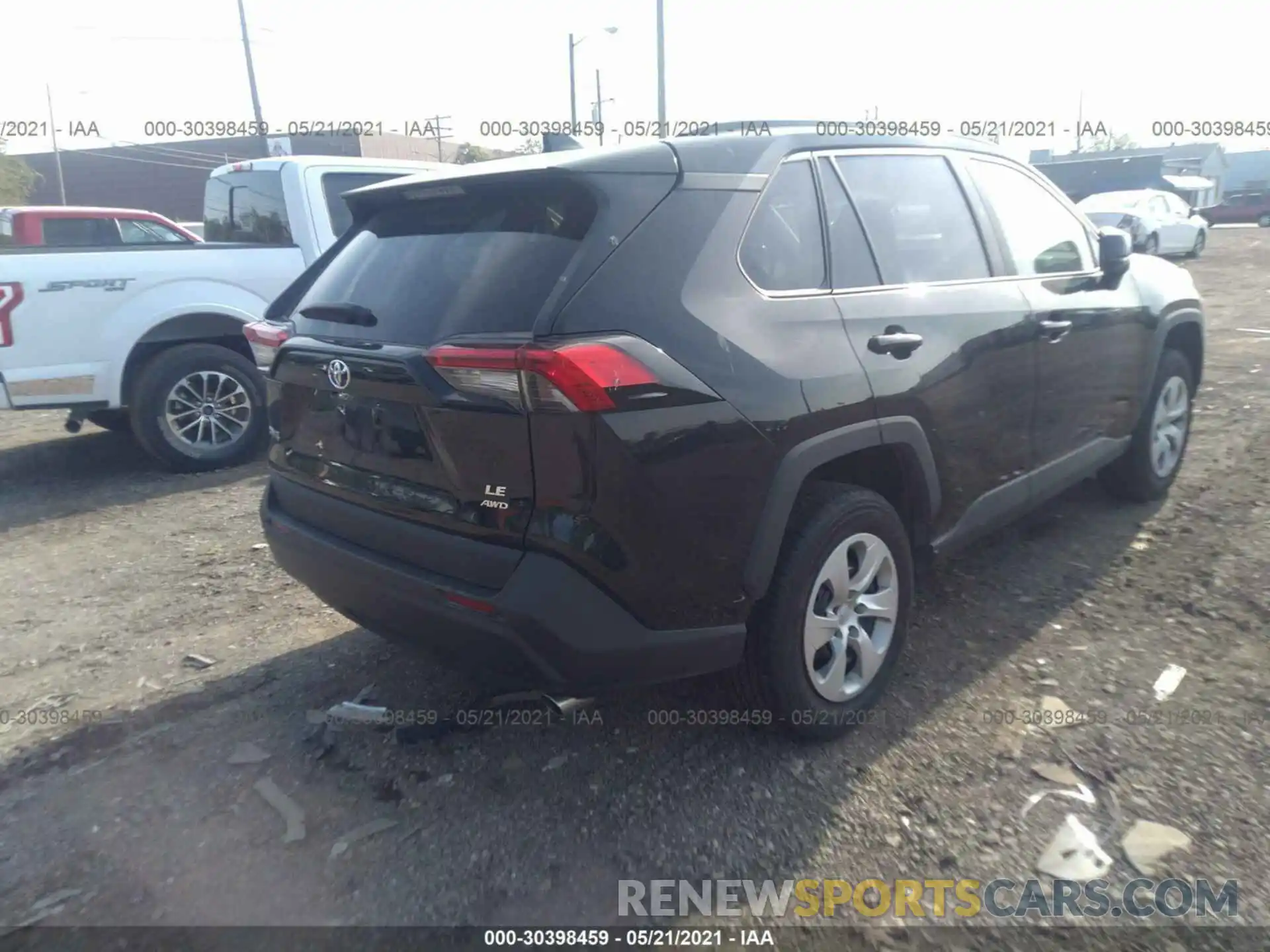 4 Photograph of a damaged car 2T3F1RFV0MW181648 TOYOTA RAV4 2021