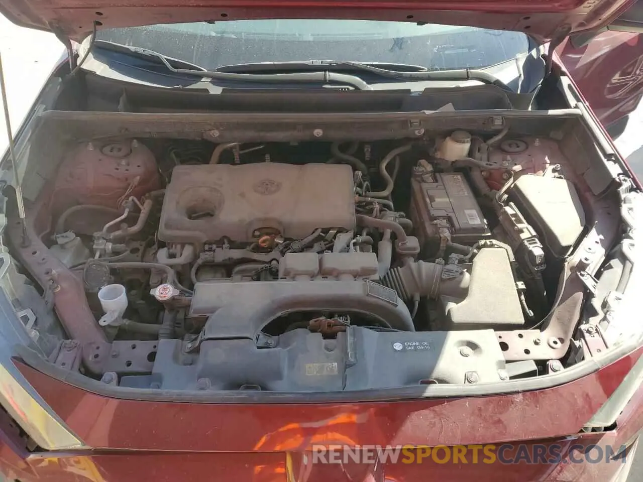 11 Photograph of a damaged car 2T3F1RFV0MW185232 TOYOTA RAV4 2021