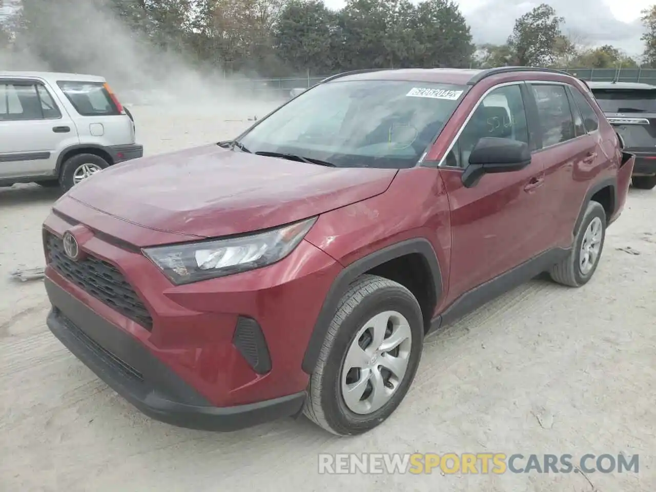 2 Photograph of a damaged car 2T3F1RFV0MW185585 TOYOTA RAV4 2021