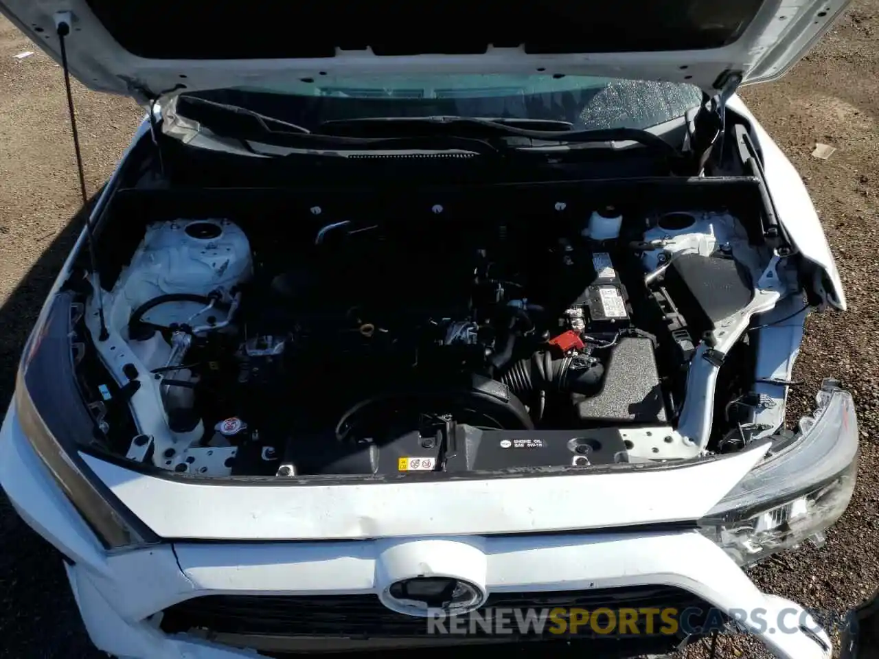 11 Photograph of a damaged car 2T3F1RFV0MW194254 TOYOTA RAV4 2021