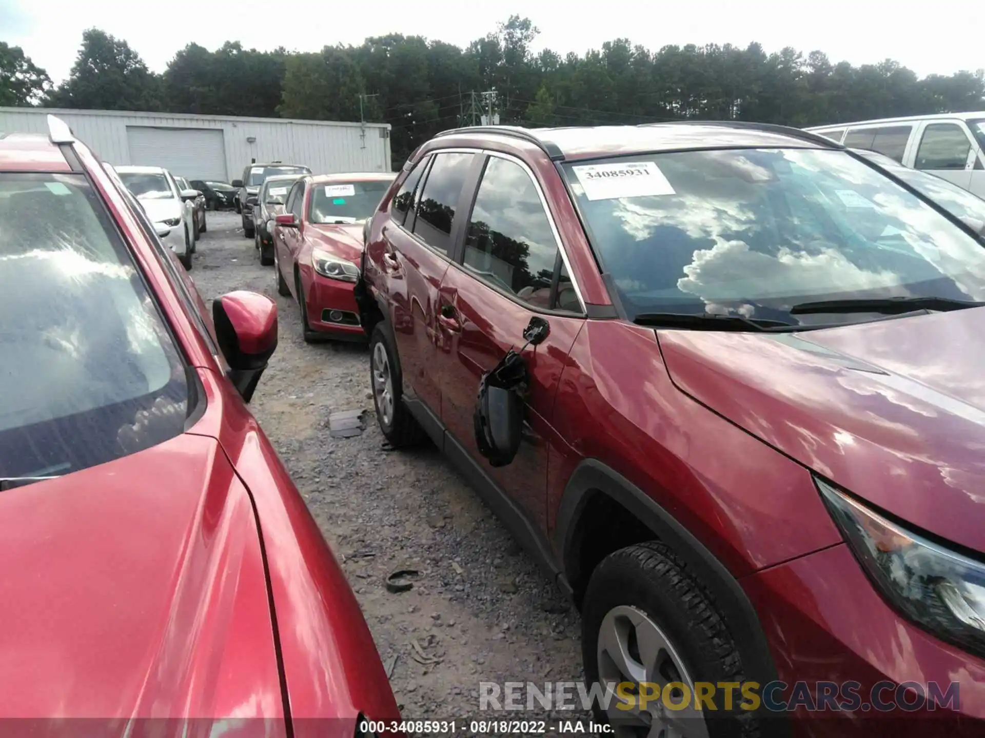 6 Photograph of a damaged car 2T3F1RFV0MW201736 TOYOTA RAV4 2021