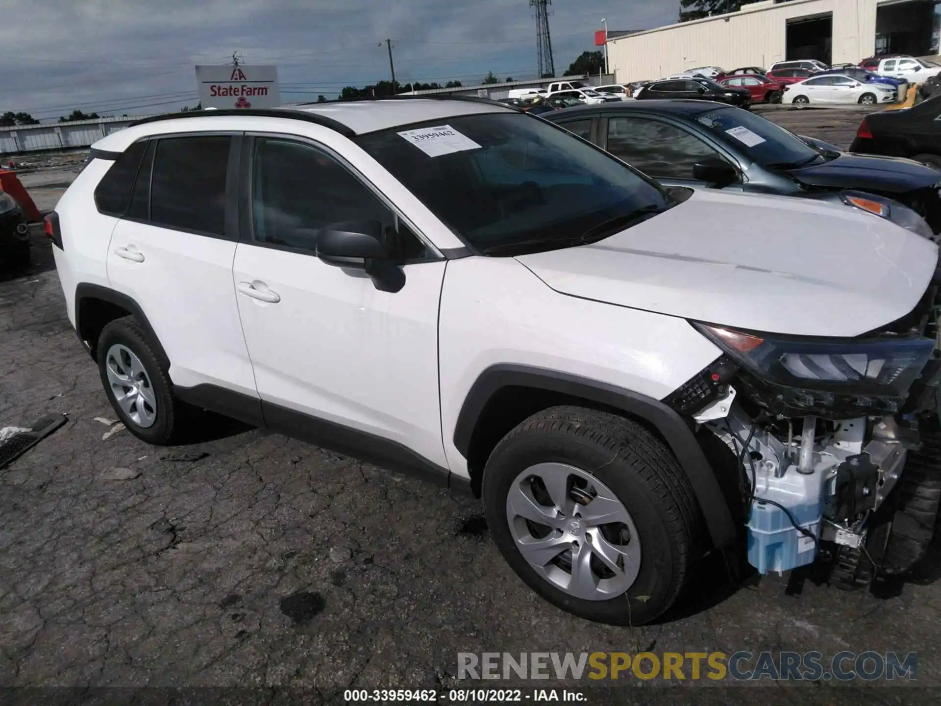 1 Photograph of a damaged car 2T3F1RFV0MW208539 TOYOTA RAV4 2021